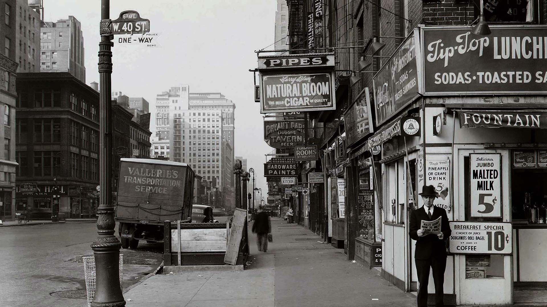 Нью Йорк 1940 год