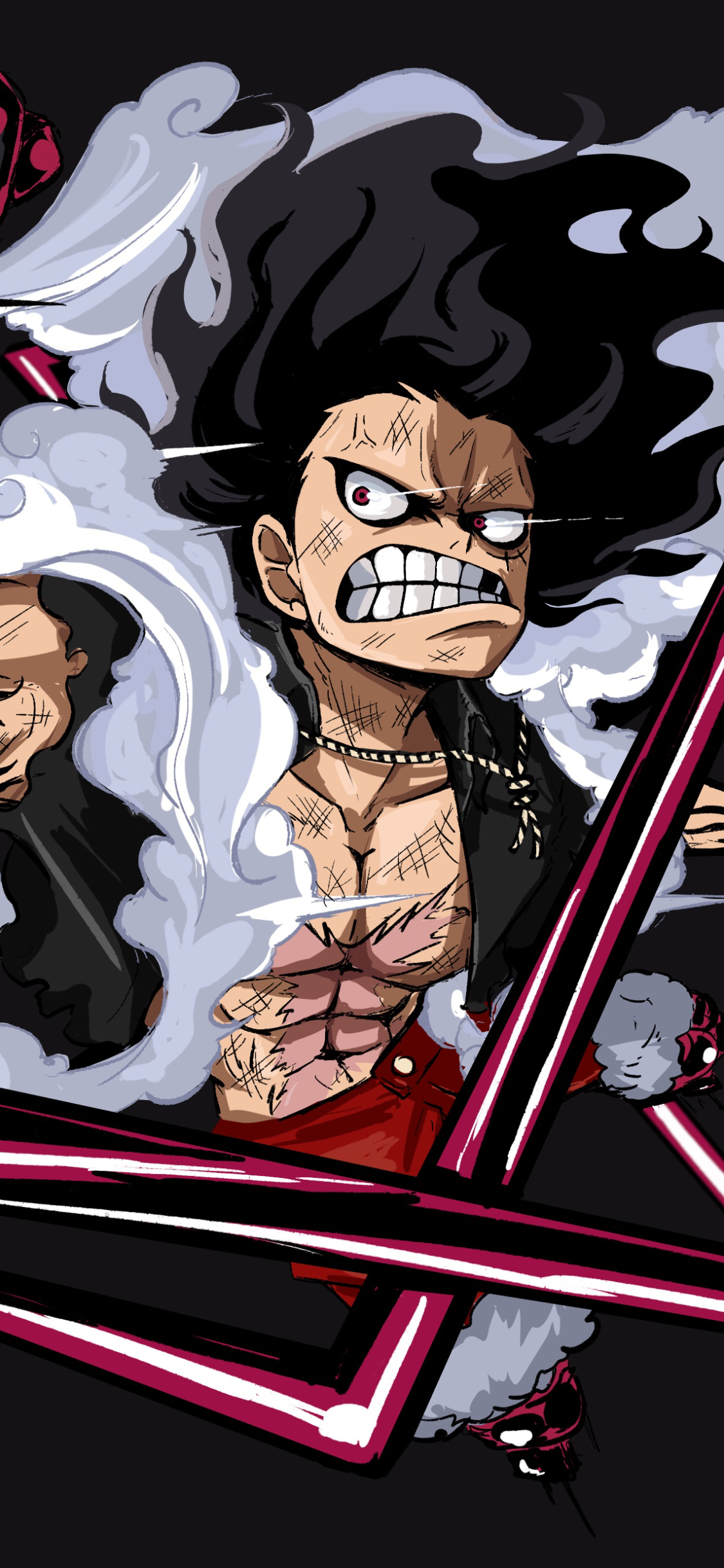 Wallpaper ID 456841  Anime One Piece Phone Wallpaper Monkey D Luffy Gear  Fourth 720x1280 free download