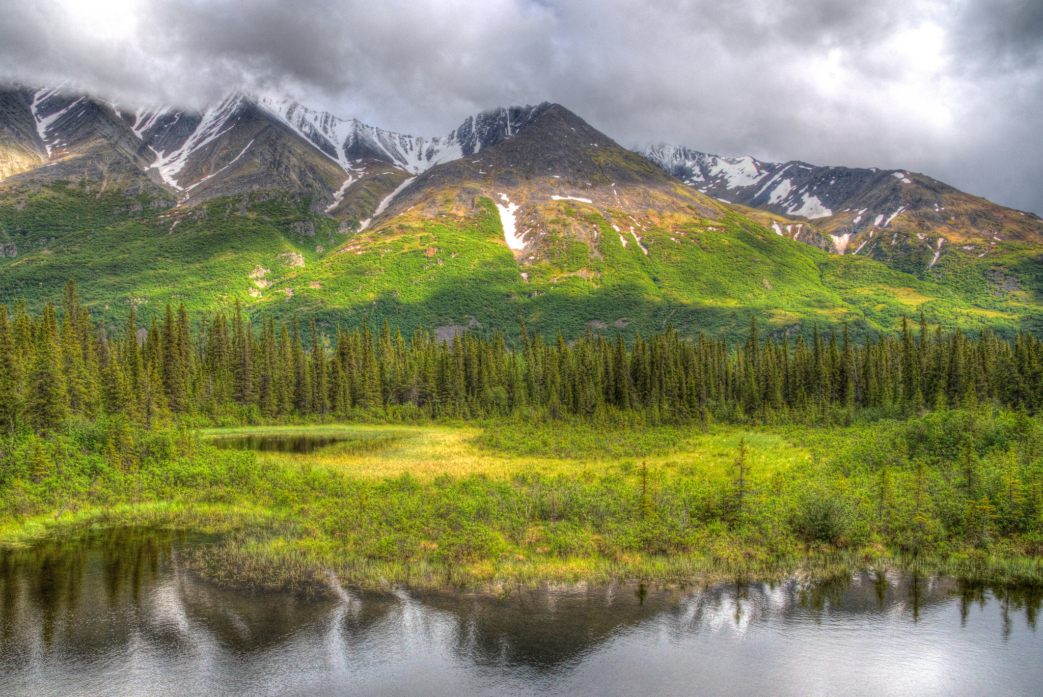 Mountains of earth