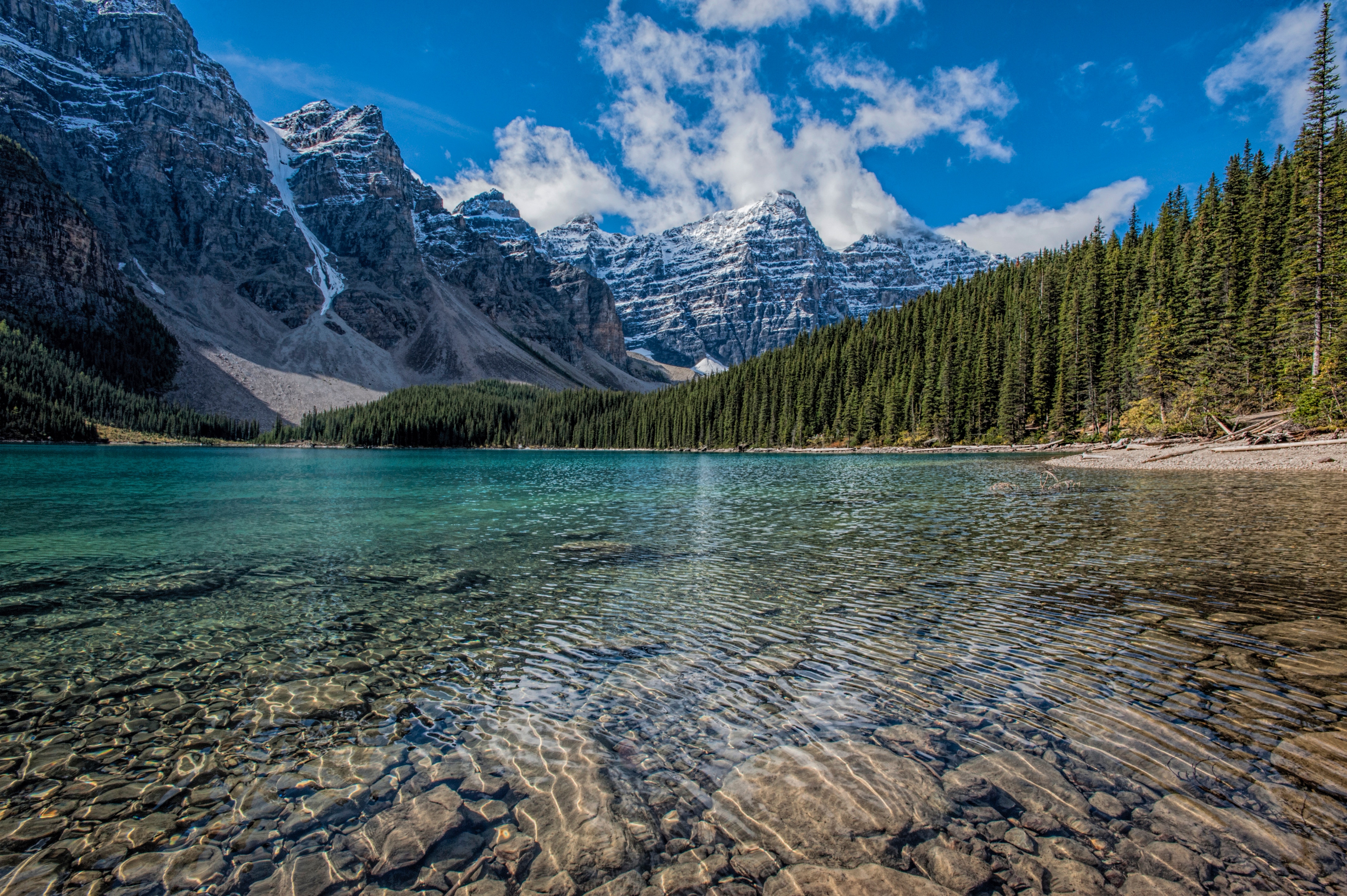 137106 скачать обои горы, канада, озеро, природа, луиз - заставки и картинки бесплатно