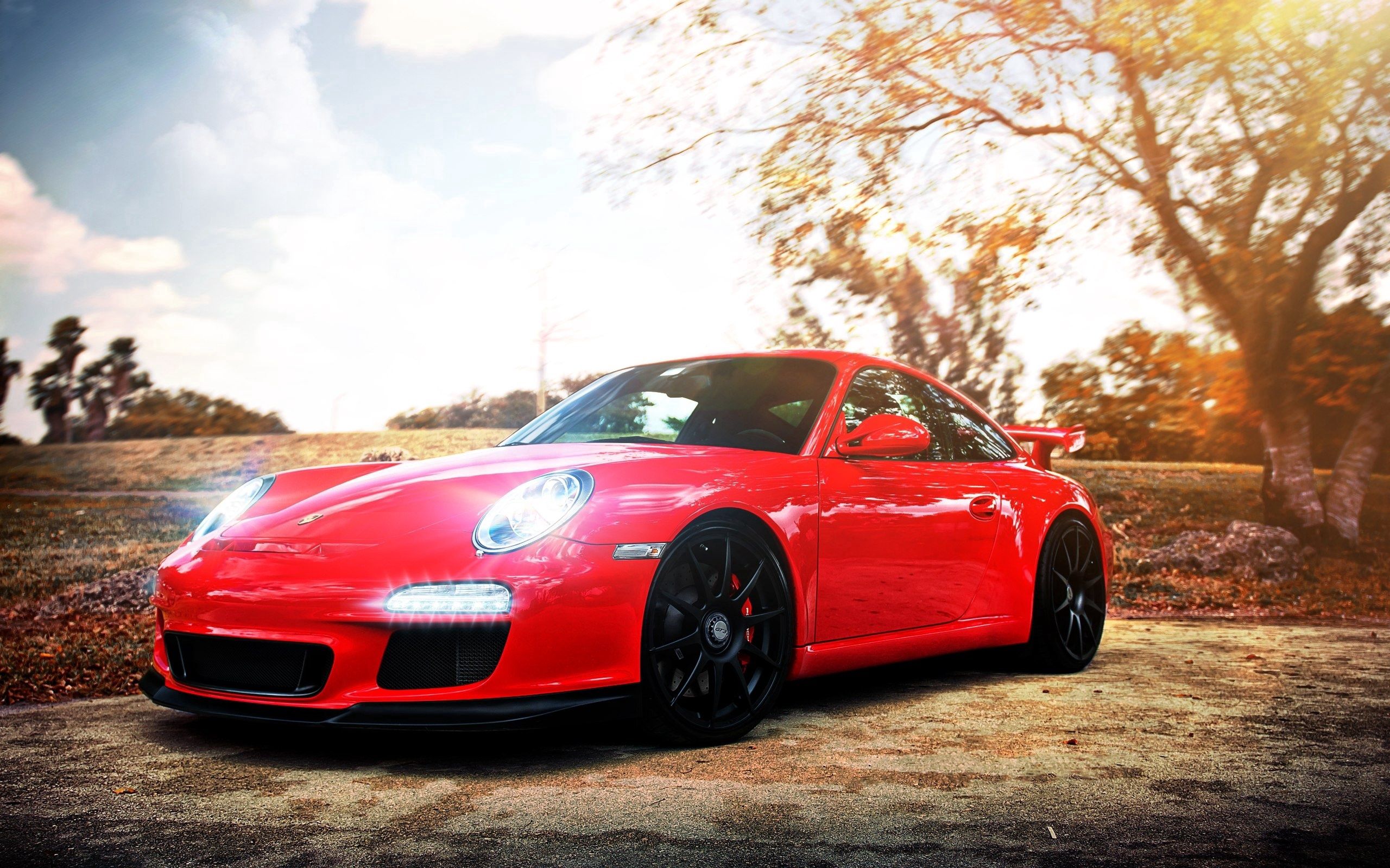 Porsche 911 gt3 красный