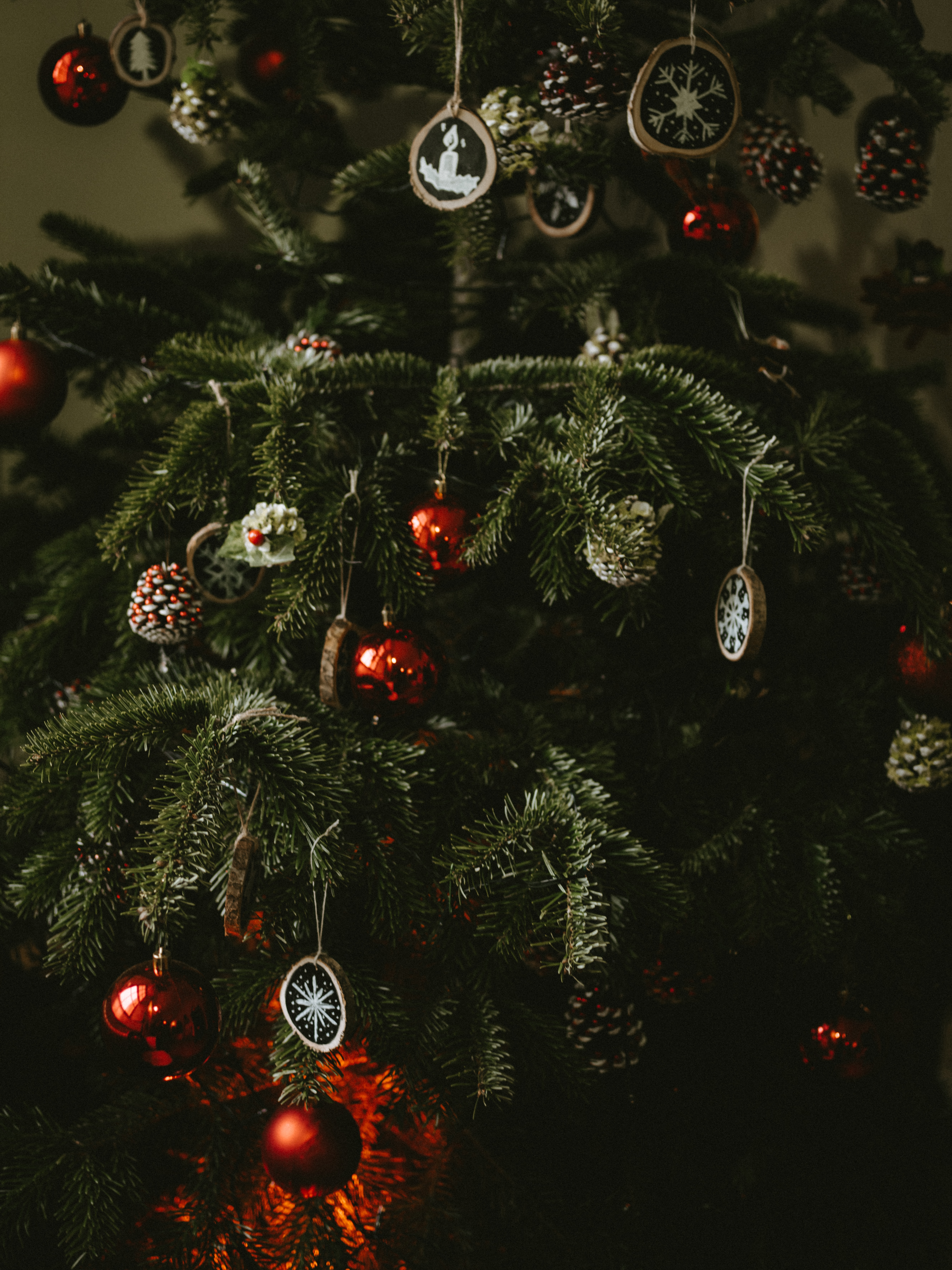 130018 Hintergrundbild herunterladen feiertage, cones, neujahr, dekoration, weihnachten, neues jahr, weihnachtsbaum, bälle - Bildschirmschoner und Bilder kostenlos
