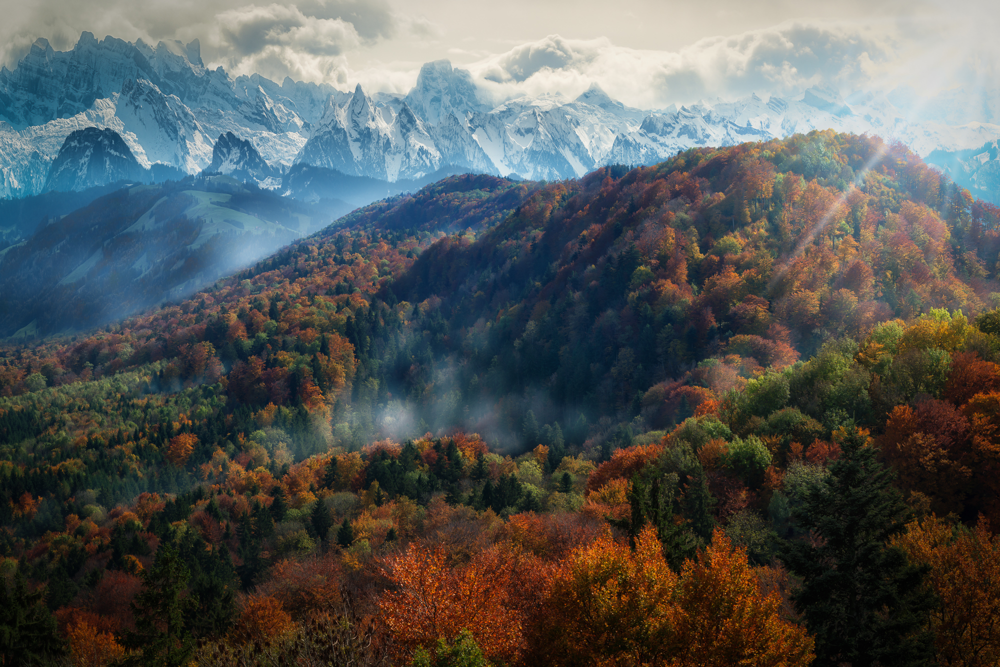 Талышские горы осенью