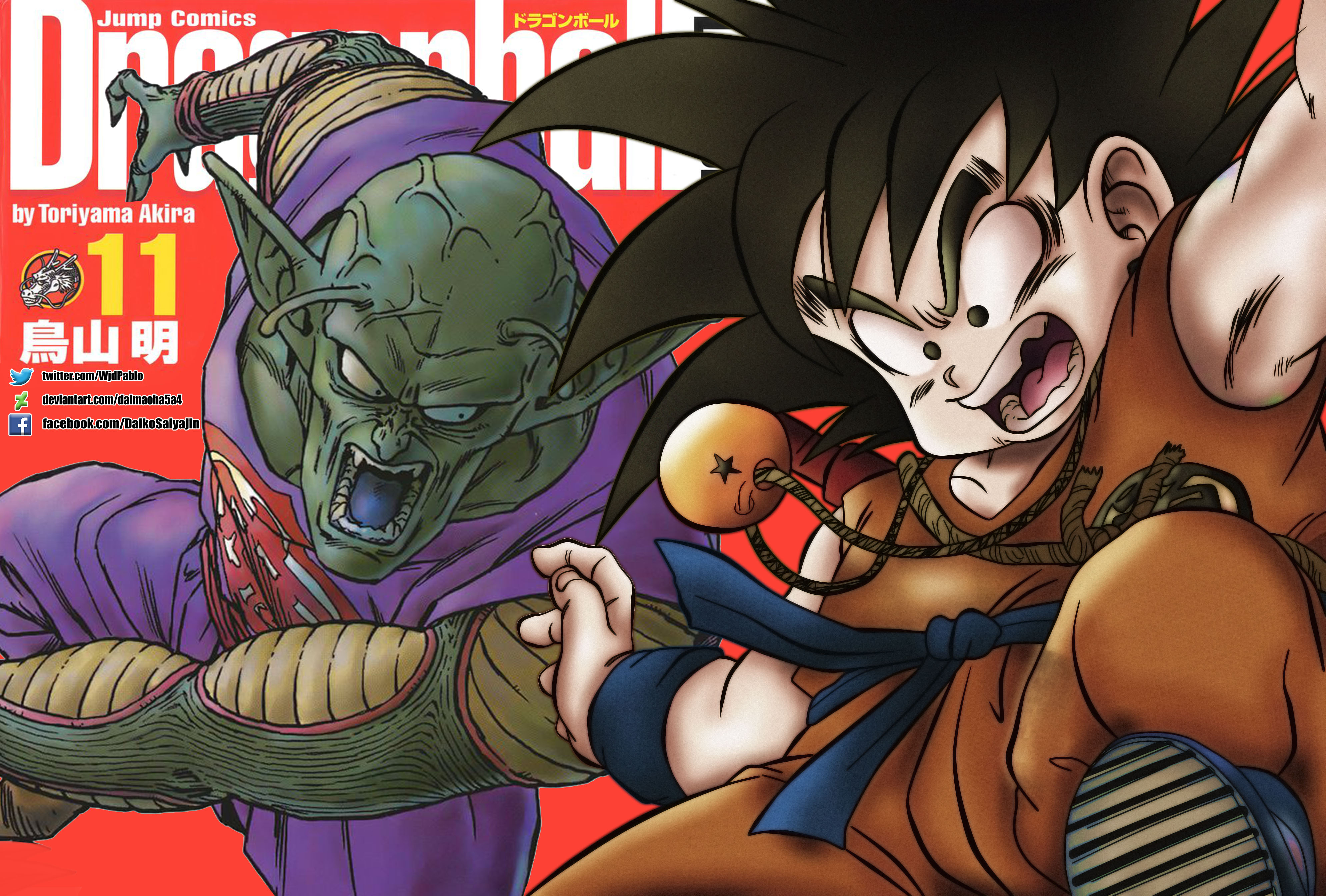 HD desktop wallpaper: Anime, Dragon Ball, Goku, Piccolo (Dragon