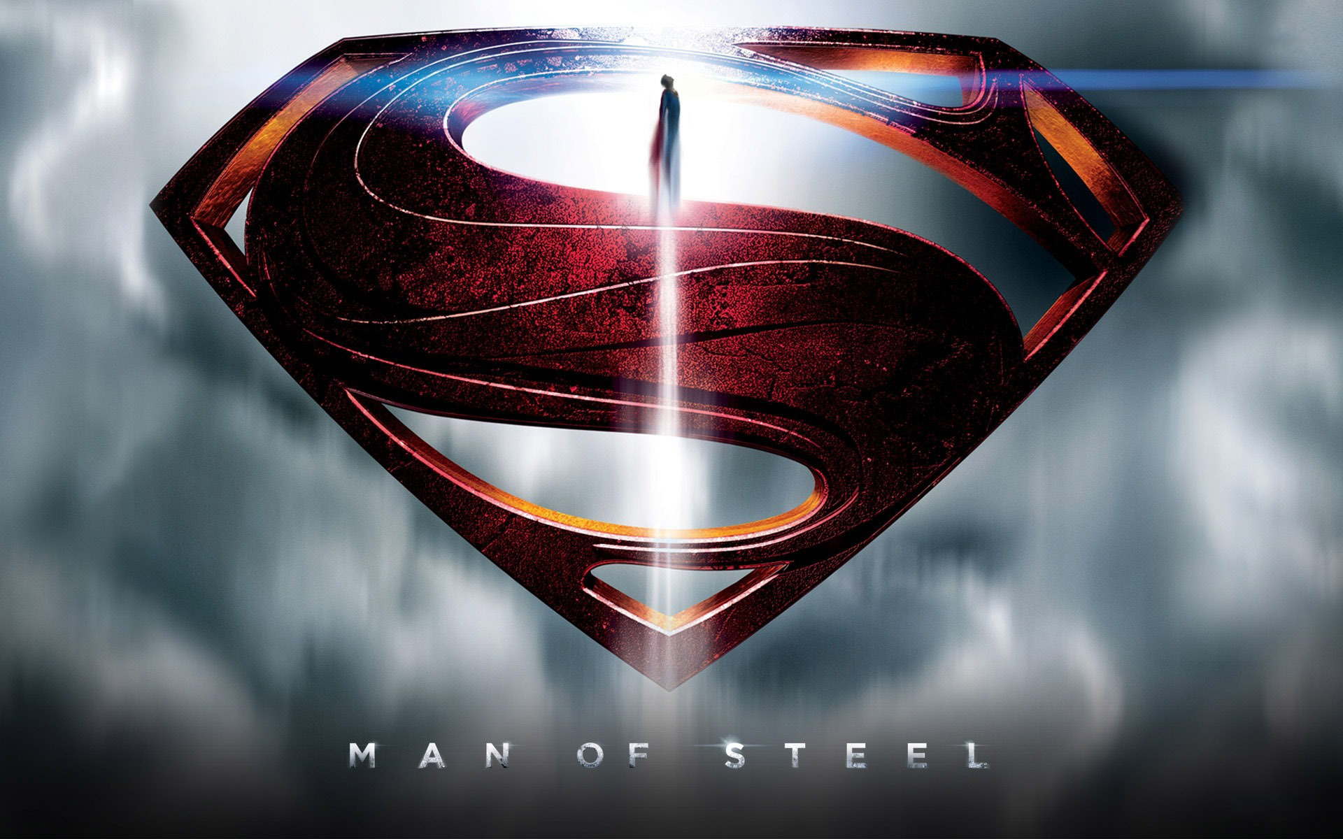 man of steel, superman logo, superman, movie HD wallpaper
