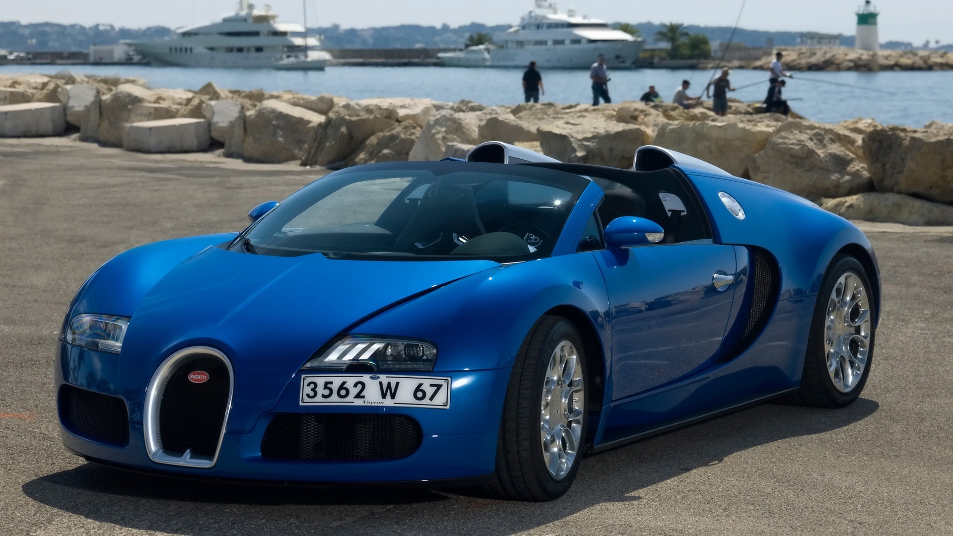 vehicles, bugatti, blue, bugatti veyron, car