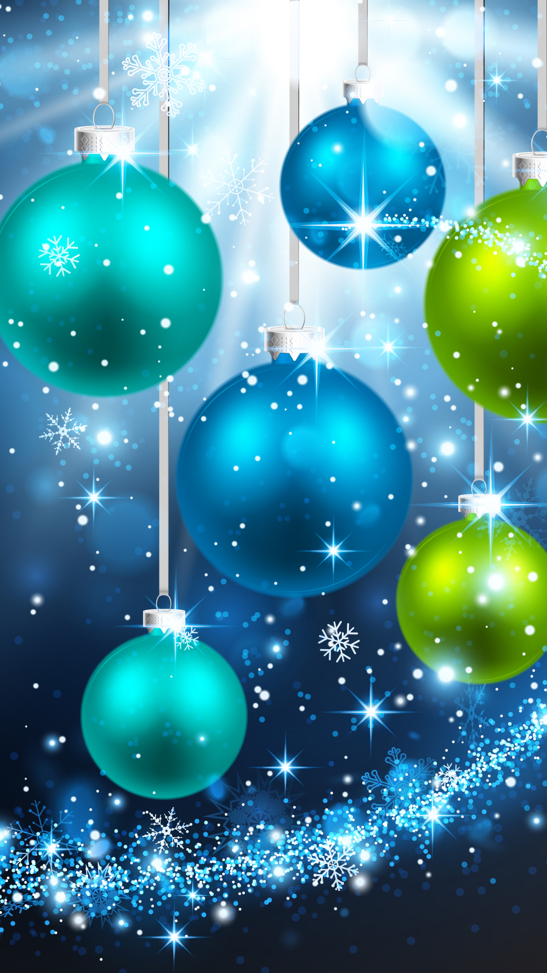 Скачати мобільні шпалери Різдво, Свято, Синій, Блискітки, Різдвяні Прикраси безкоштовно.