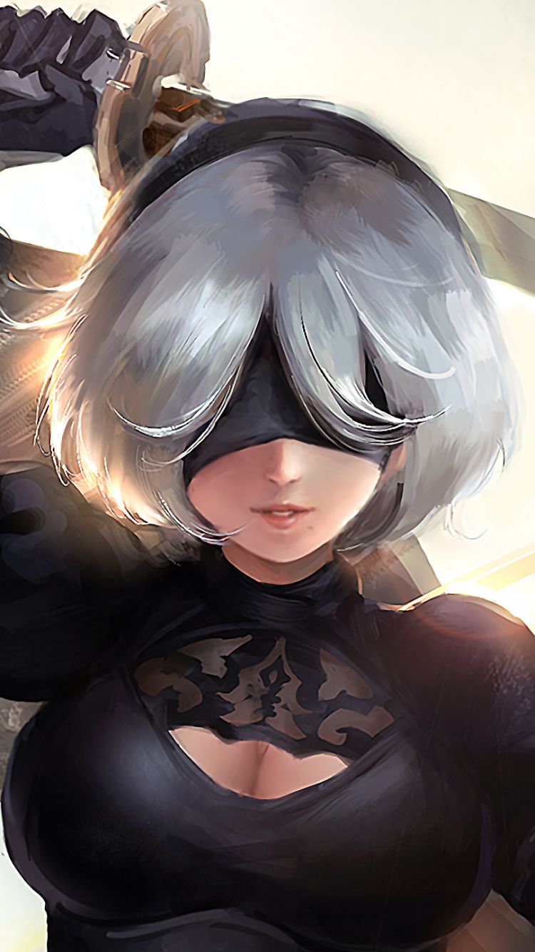 NieR Automata Phone Wallpaper  Mobile Abyss