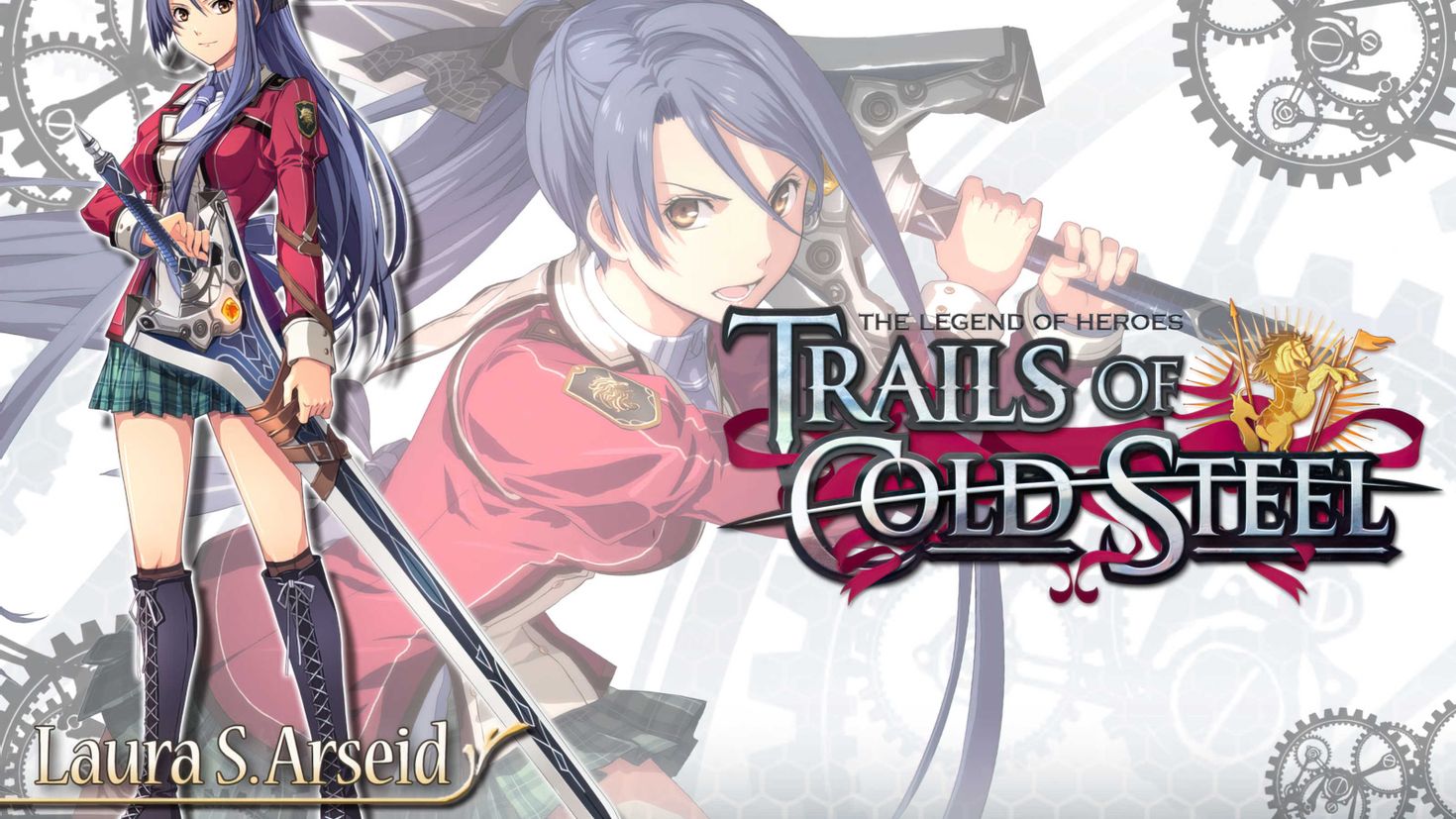 Легенда о героях след холодной стали. The Legend of Heroes Trails of Cold Steel обои. The Legend of Heroes Trails of Cold Steel Laura. Легенда о героях след холодной стали игра.