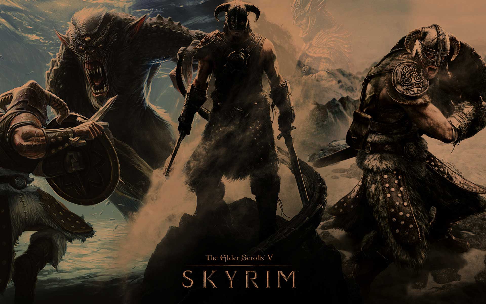 The Elder Scrolls v: Skyrim - Dragonborn обои