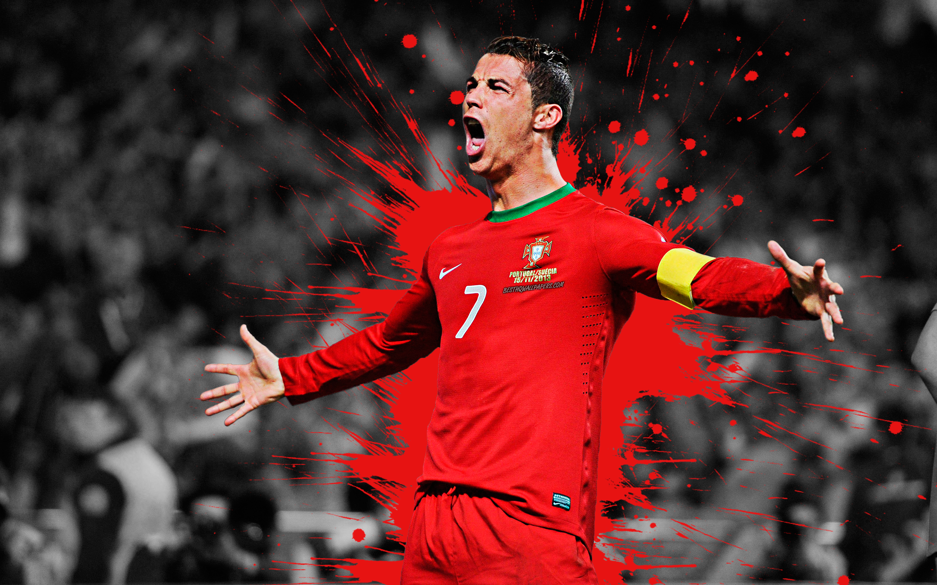Download Football Athlete Cristiano Ronaldo Hd 4k Wallpaper