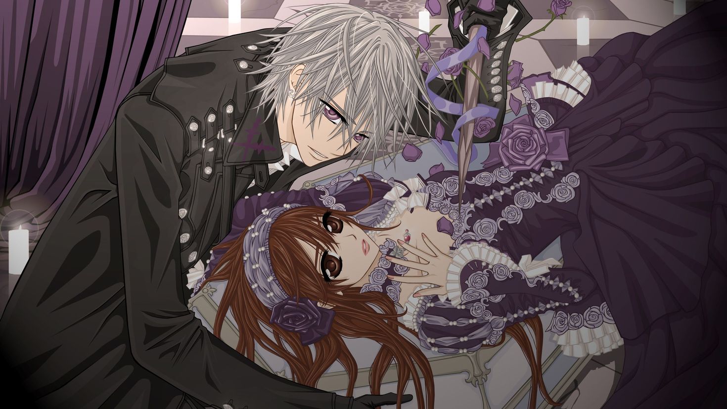 Vampire knight. Рыцарь вампир Зеро. Аниме Зеро и Юки. Рыцарь-вампир (2008). Аниме рыцарь вампир Зеро.