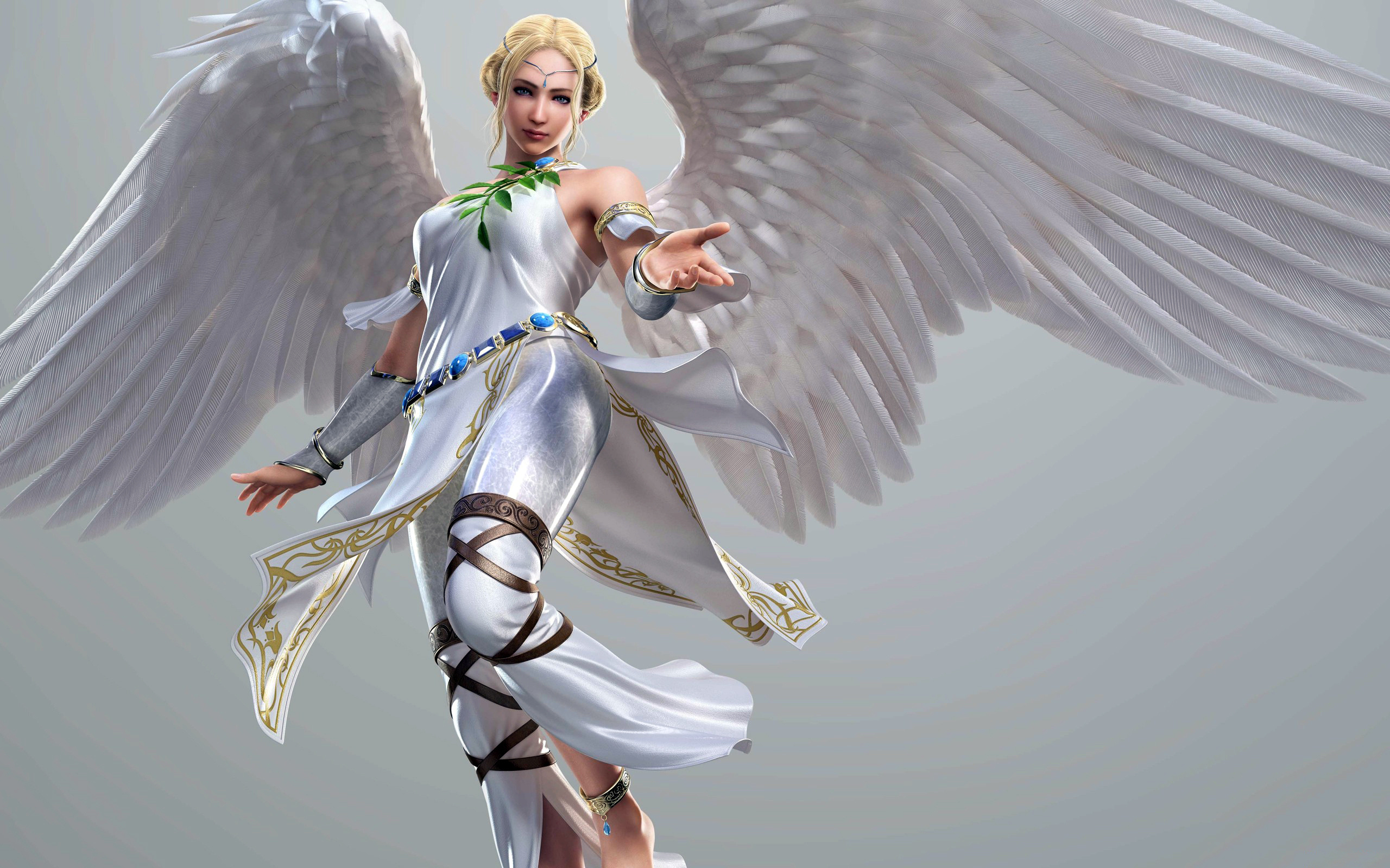 Богиня с крыльями
