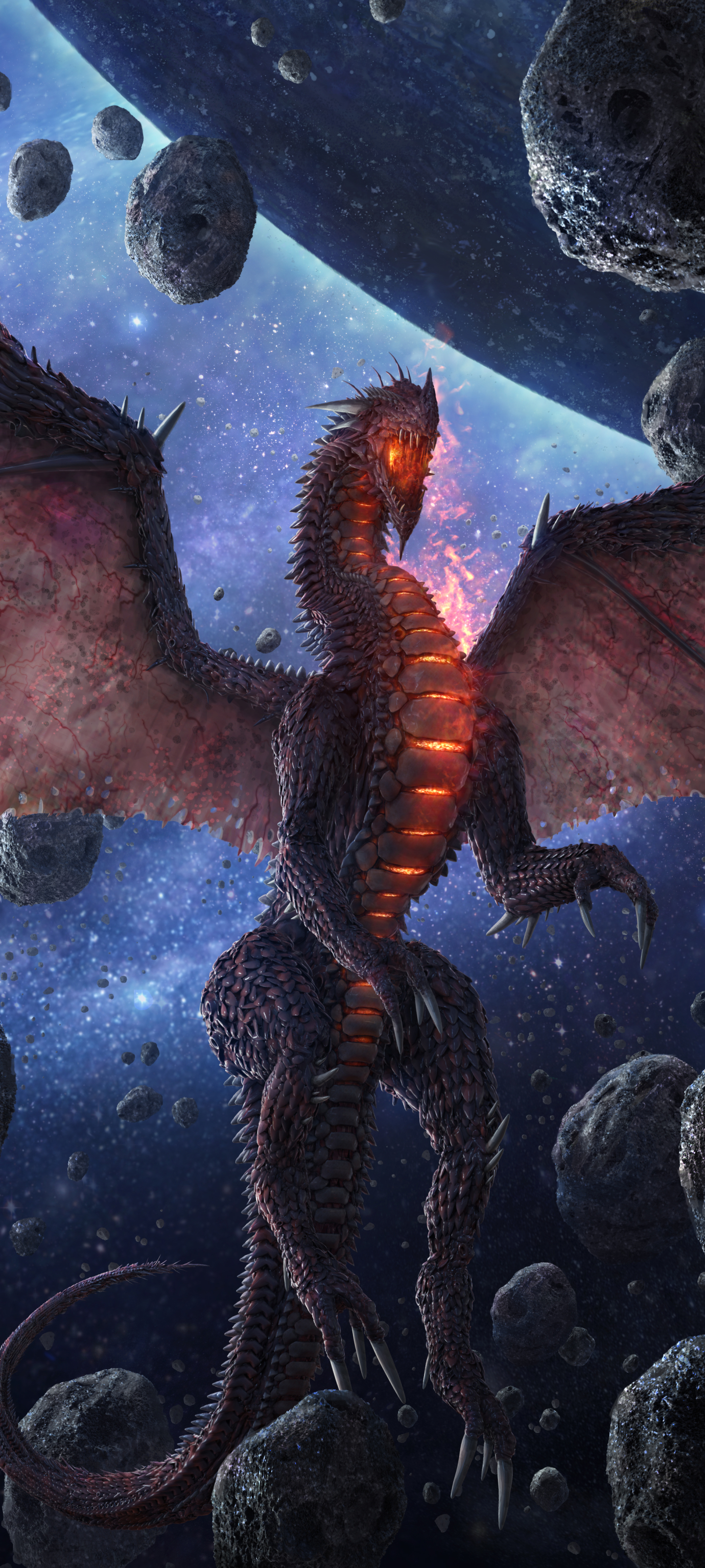 Fantasy dragon ipad  For You For  Mobile Black and Purple Dragon HD phone  wallpaper  Pxfuel