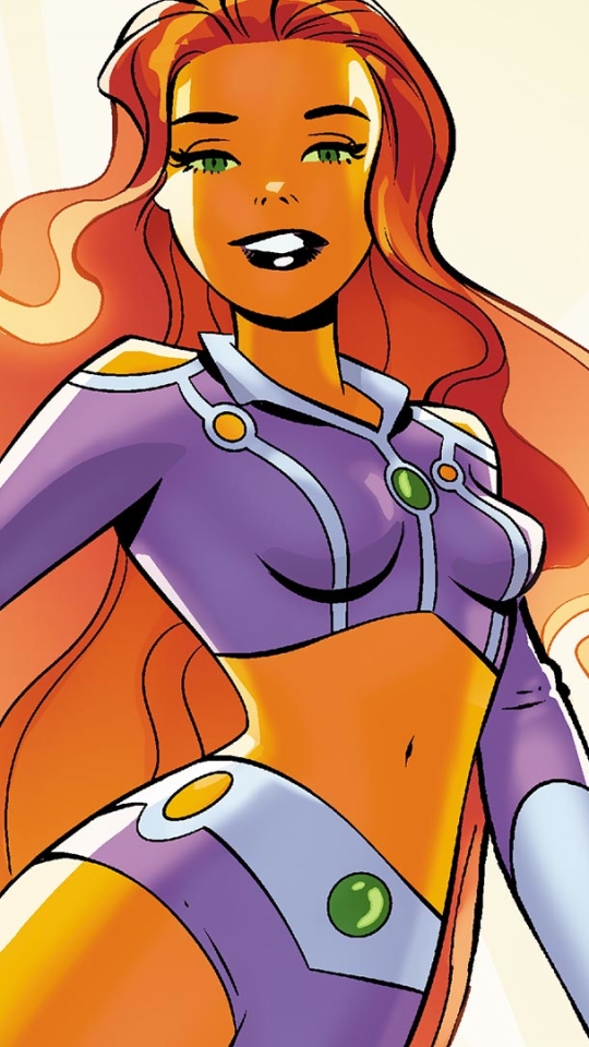 Starfire Cartoon Comics Fan art, teen titans, comics, comic Book, computer  Wallpaper png | PNGWing