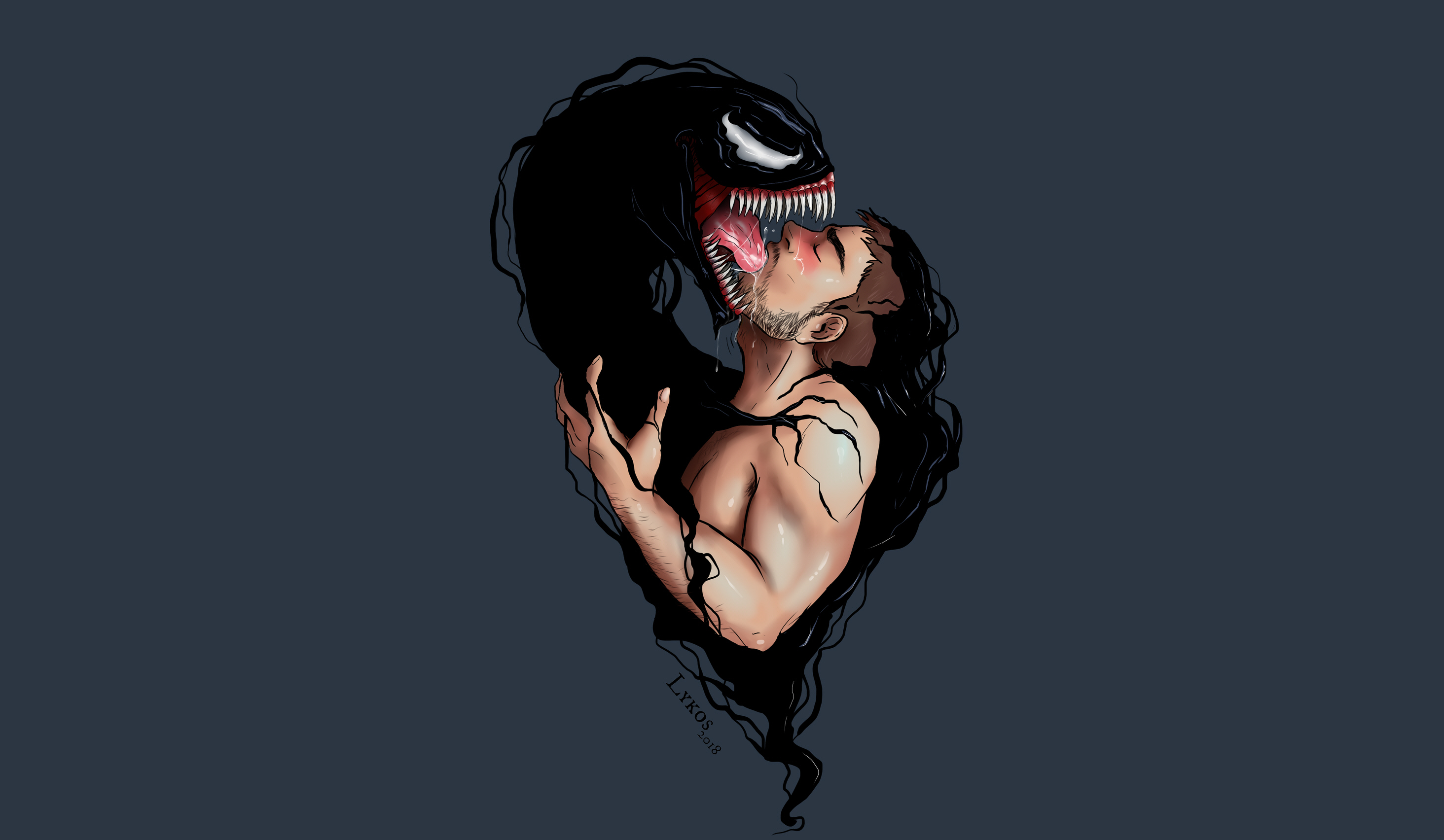 Venom eddie. Эдди Брок. Веном (Эдди Брок). Веном и Эдди.