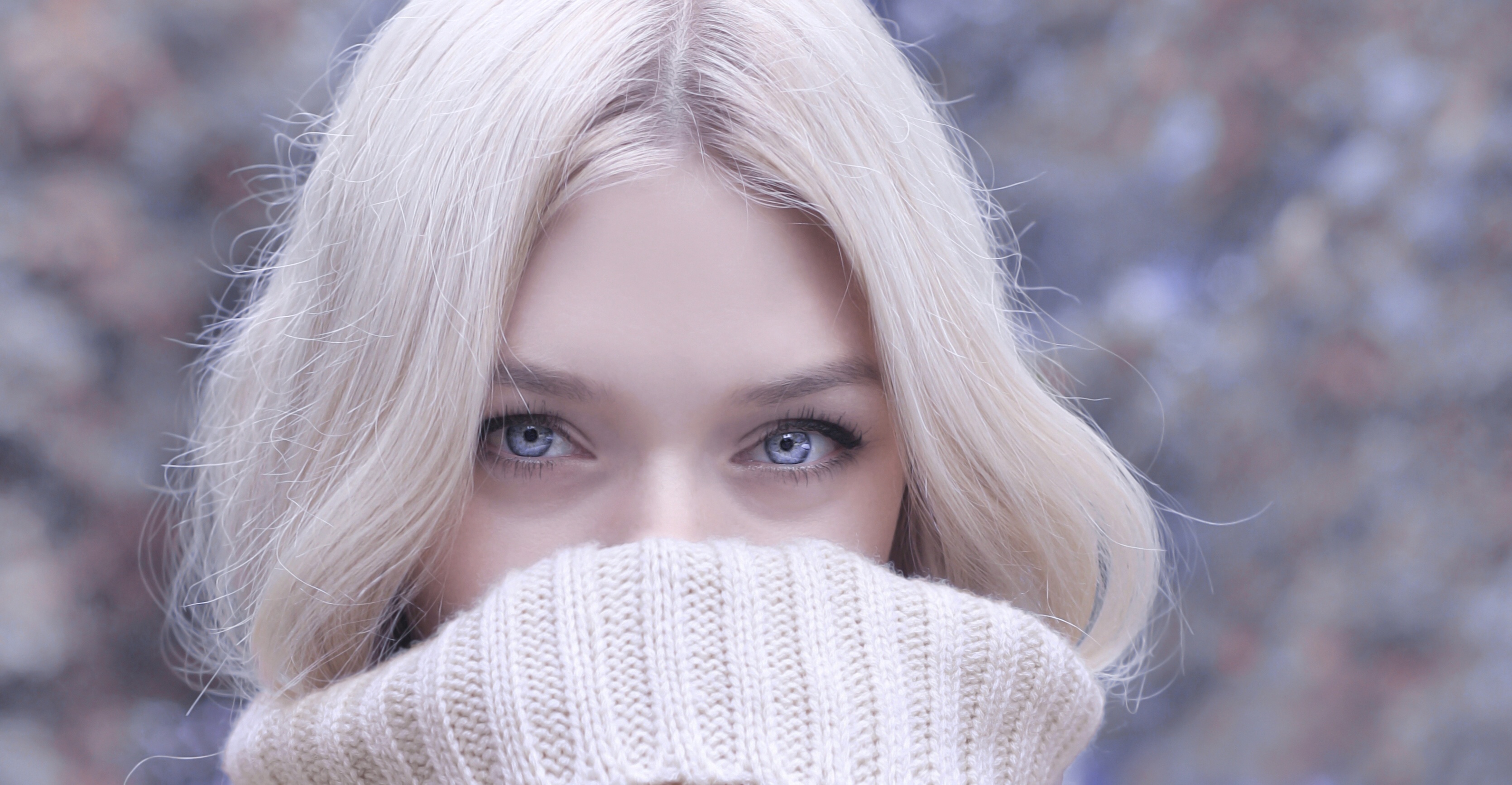 Free download wallpaper Blonde, Face, Model, Women, Blue Eyes on your PC desktop