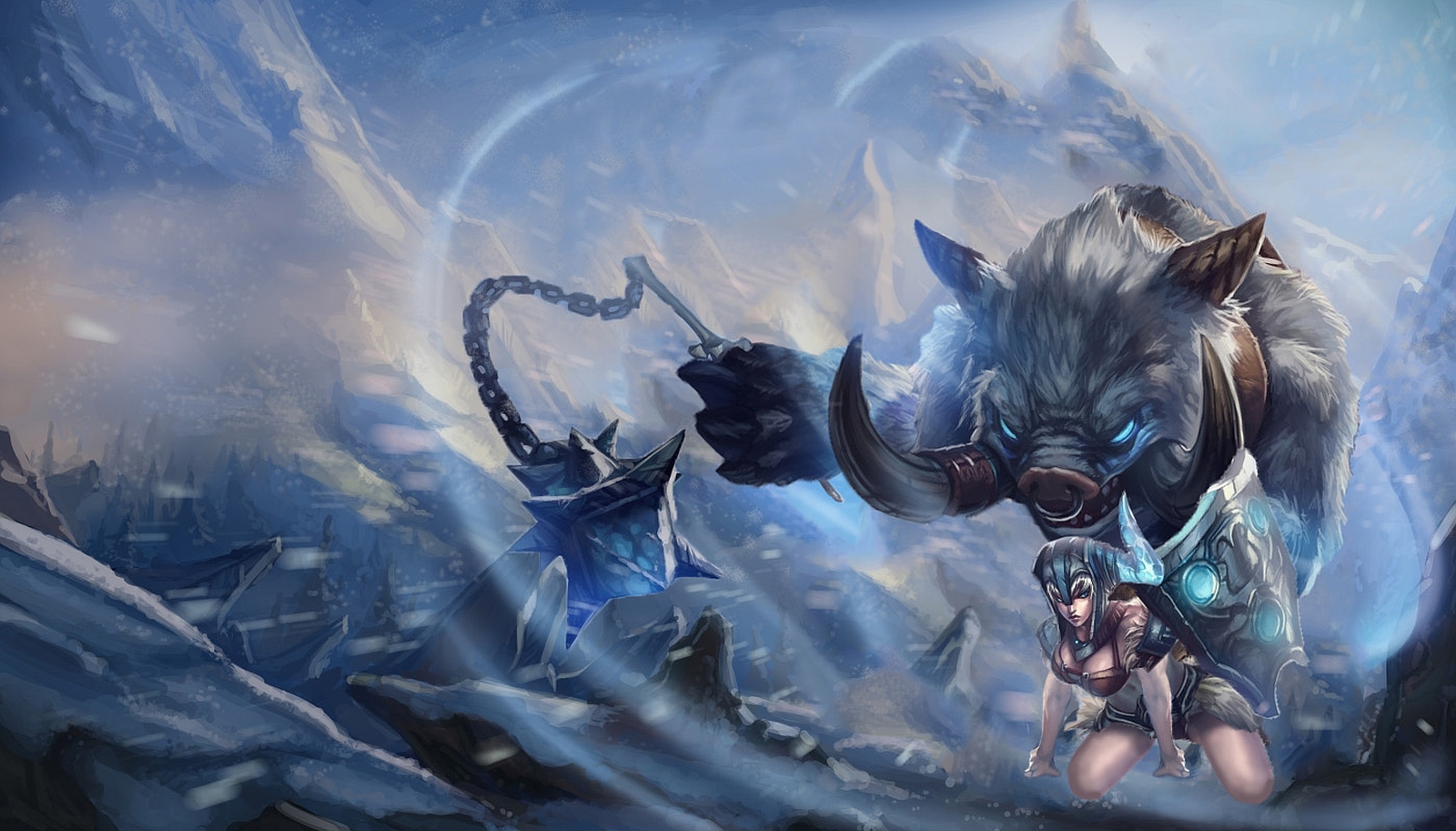 League Of Legends Sejuani Ultra HD Desktop Background Wallpaper for 4K UHD  TV : Tablet : Smartphone