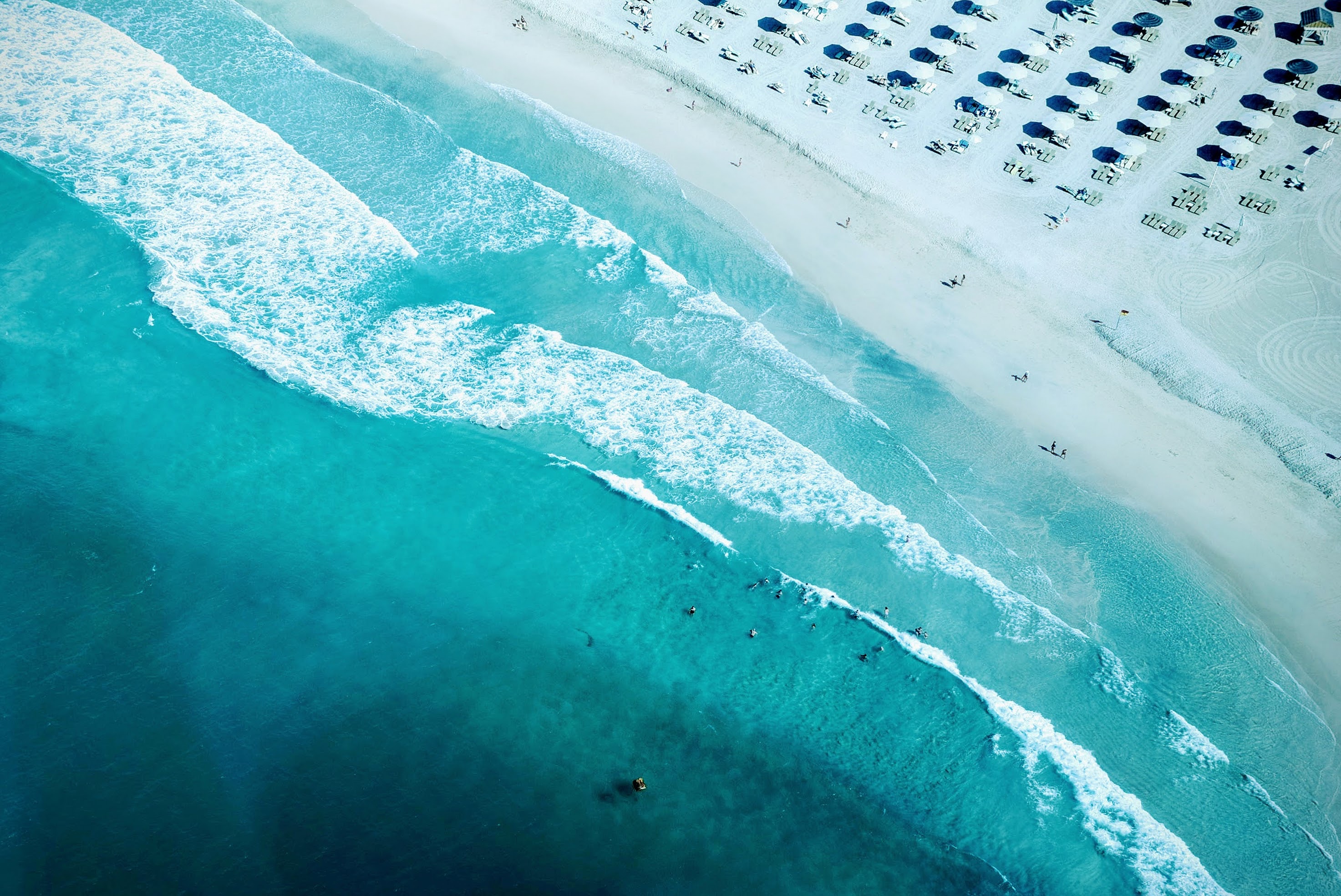 Download mobile wallpaper Dubai, View From Above, Nature, United Arab Emirates, Sea, Ocean, Beach for free.