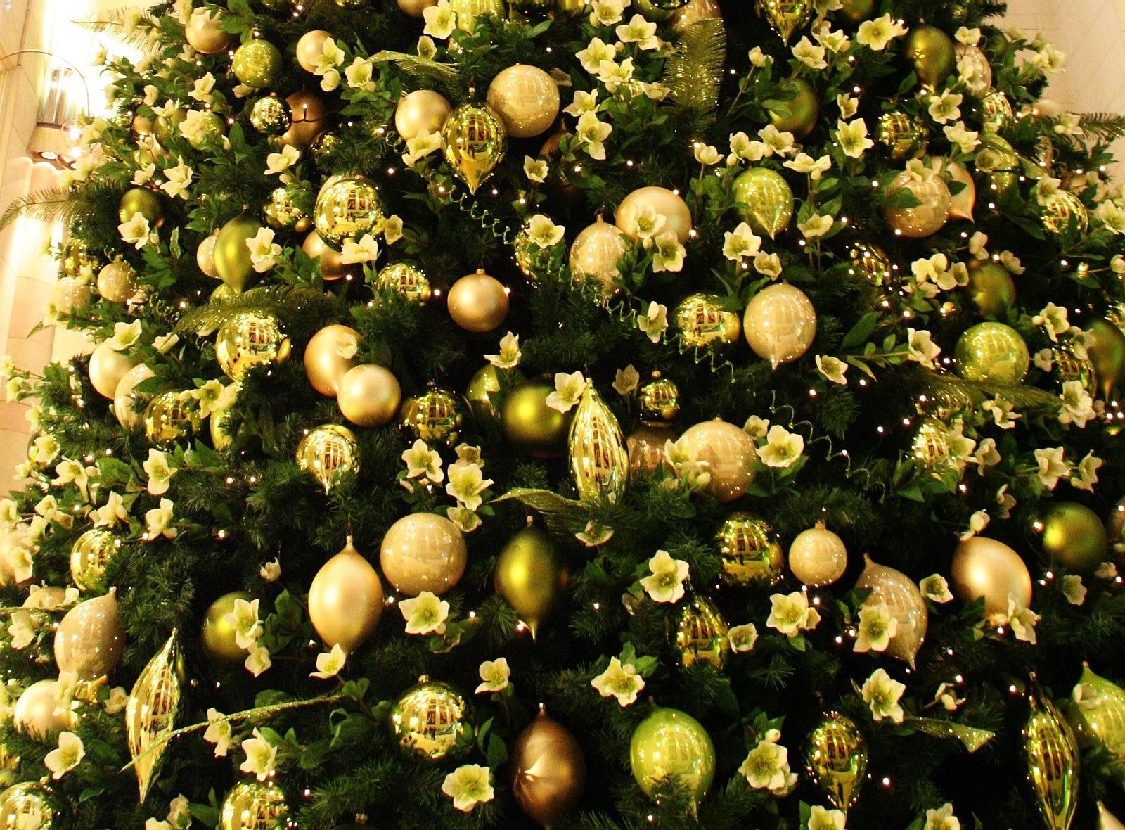 HQ Christmas Decorations Background Images