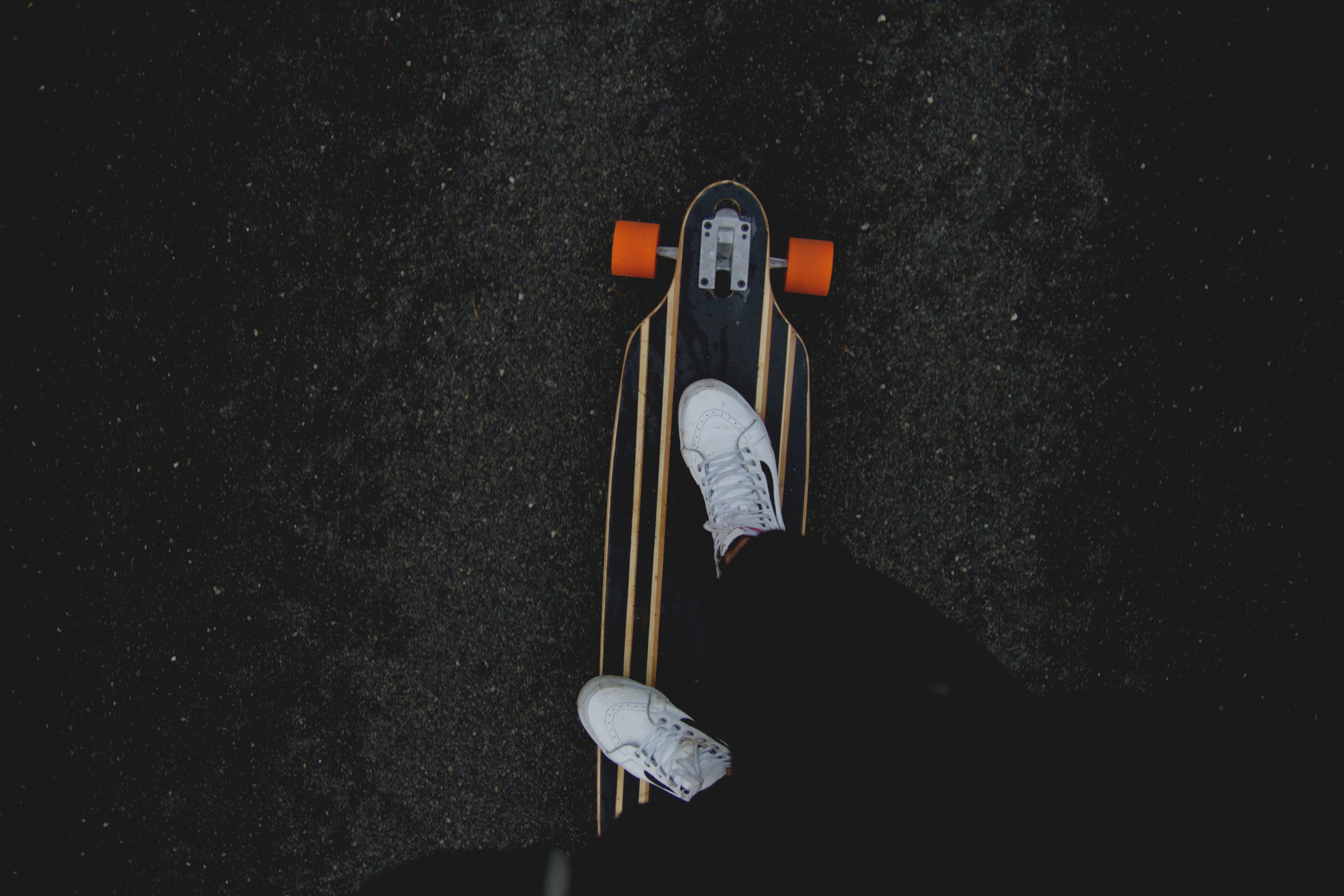 skateboard, sports, legs phone wallpaper