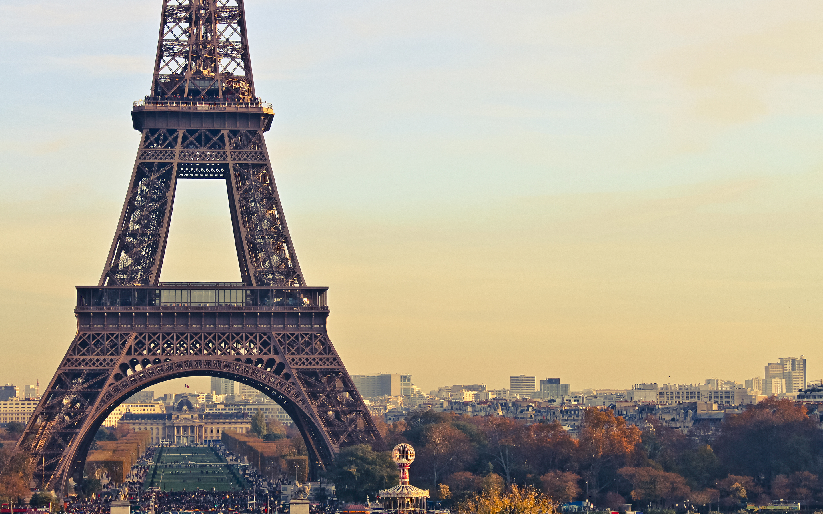 Téléchargez des papiers peints mobile Villes, L'architecture, Paysage, Paris, Tour Eiffel gratuitement.