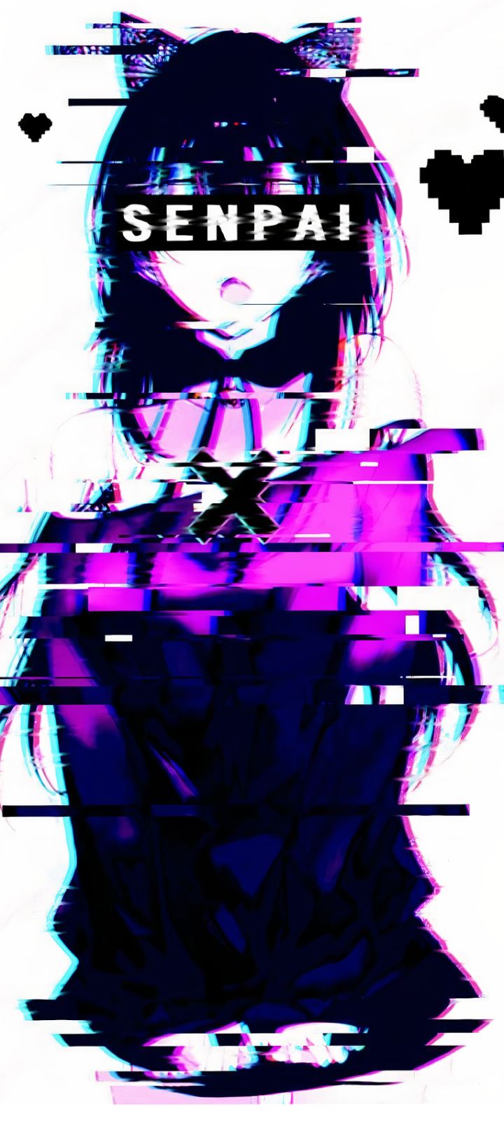 HD Laptop Anime Glitch Wallpapers - Wallpaper Cave