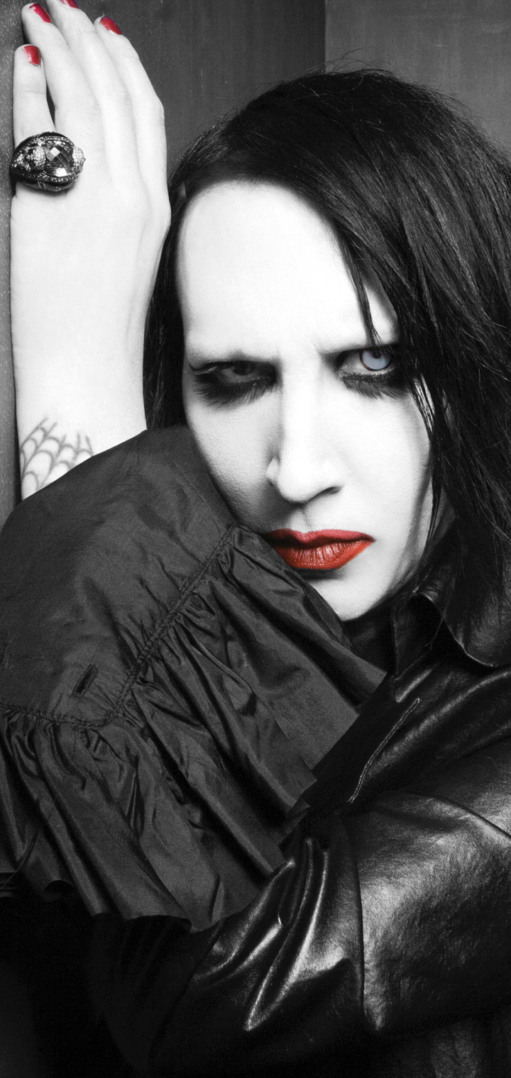 Marilyn, Manson, Industrial, Metal, Rock, Heavy, Shock, Gothic, Glam, Mona,  Lisa / and Mobile Background, HD wallpaper | Peakpx