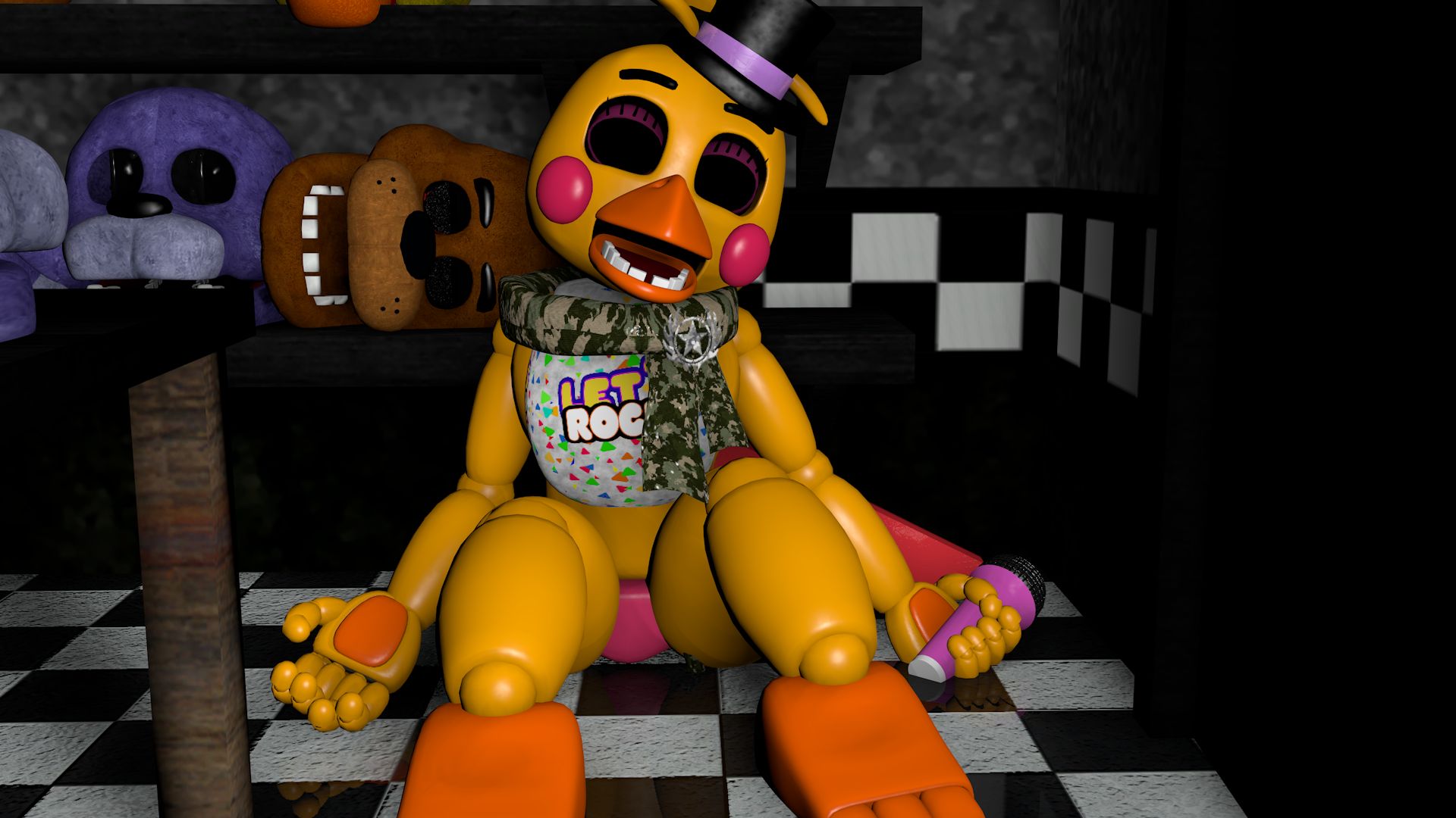 Видео five nights. Five Nights at Freddy's 2 1920x1080.