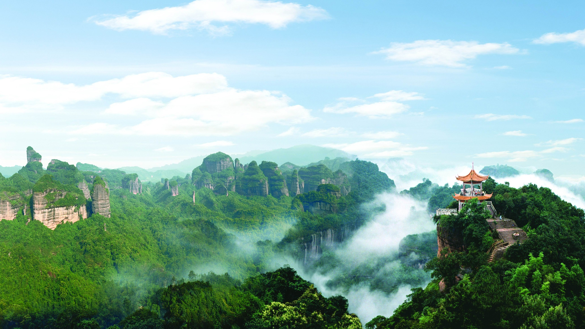 Горы Гуандун Китай