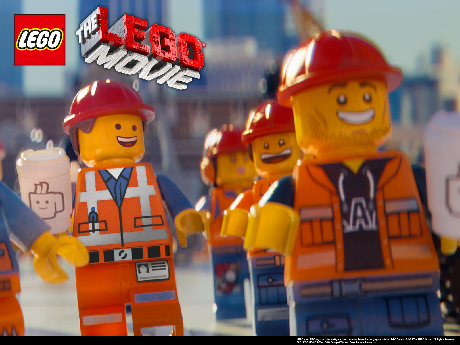 movie, the lego movie, emmet (the lego movie), lego, logo, text 2160p