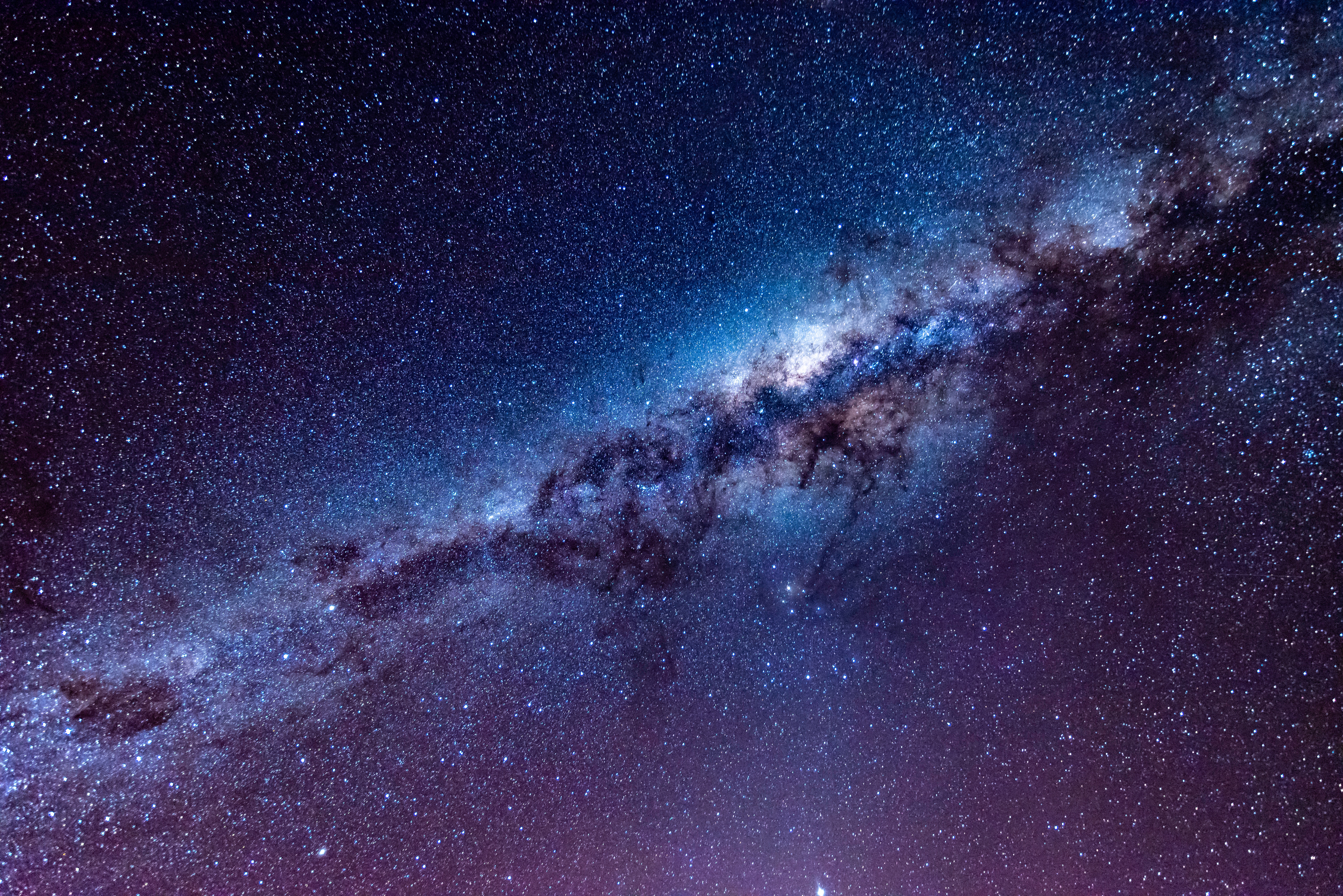 starry sky, universe, milky way, shine, brilliance, stars, shining download HD wallpaper