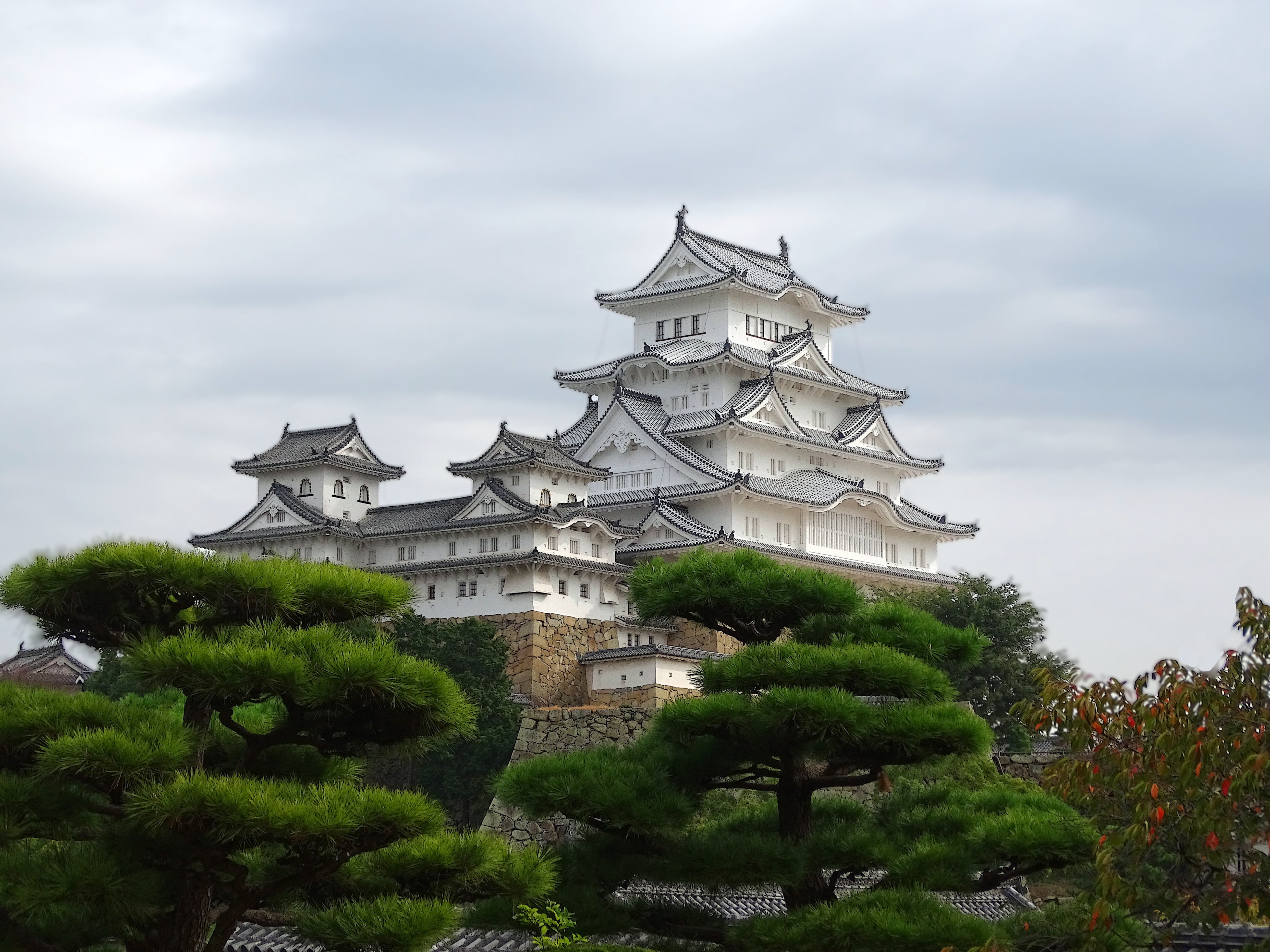 japan, castles, himeji castle, man made, castle