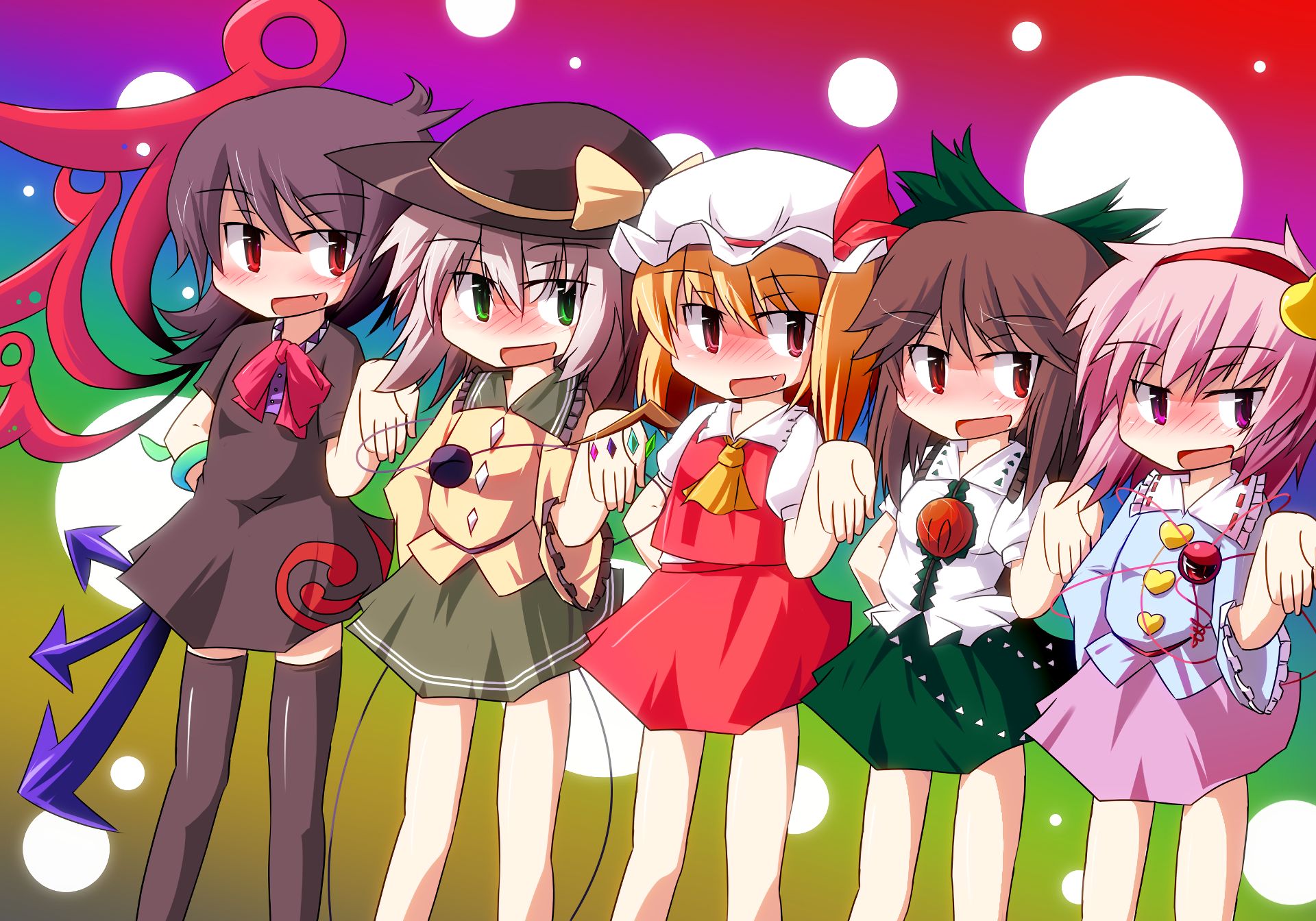 Explore the World of Touhou Anime Characters