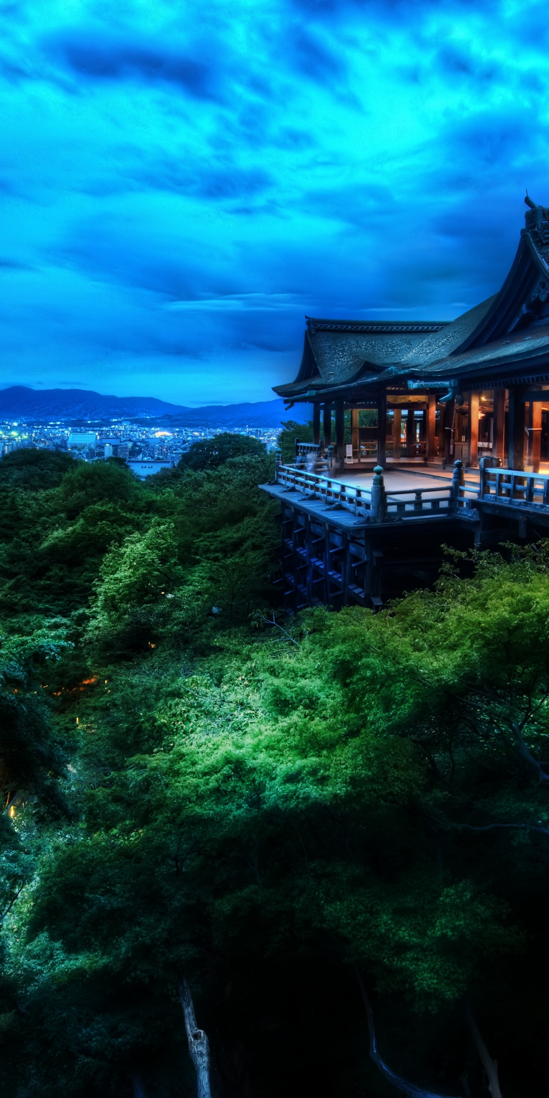 1134578 télécharger le fond d'écran religieux, kiyomizu dera, architecture, temple, kyoto, temple bouddhiste, otowa san kiyomizu dera, japon, nuit, temples - économiseurs d'écran et images gratuitement