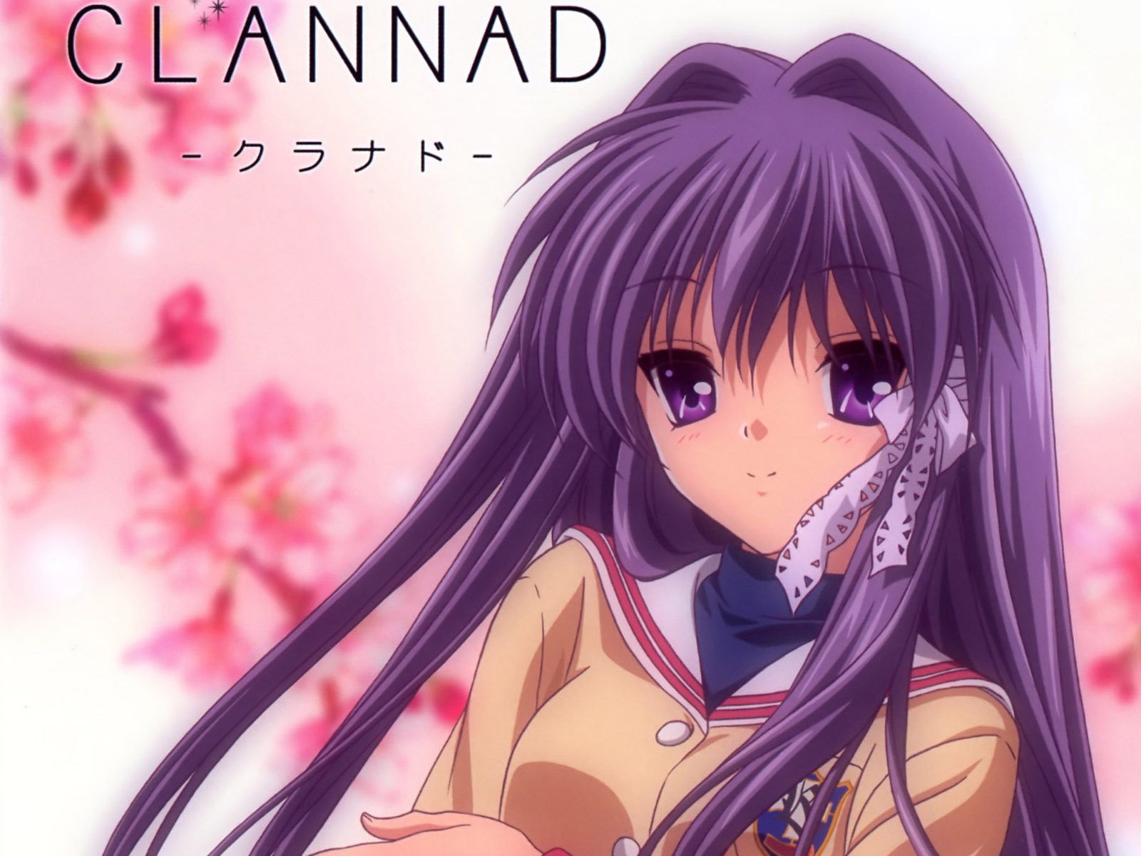 Clannad Kotomi Ichinose Kyou Fujibayashi Desktop, CLANNAD, purple