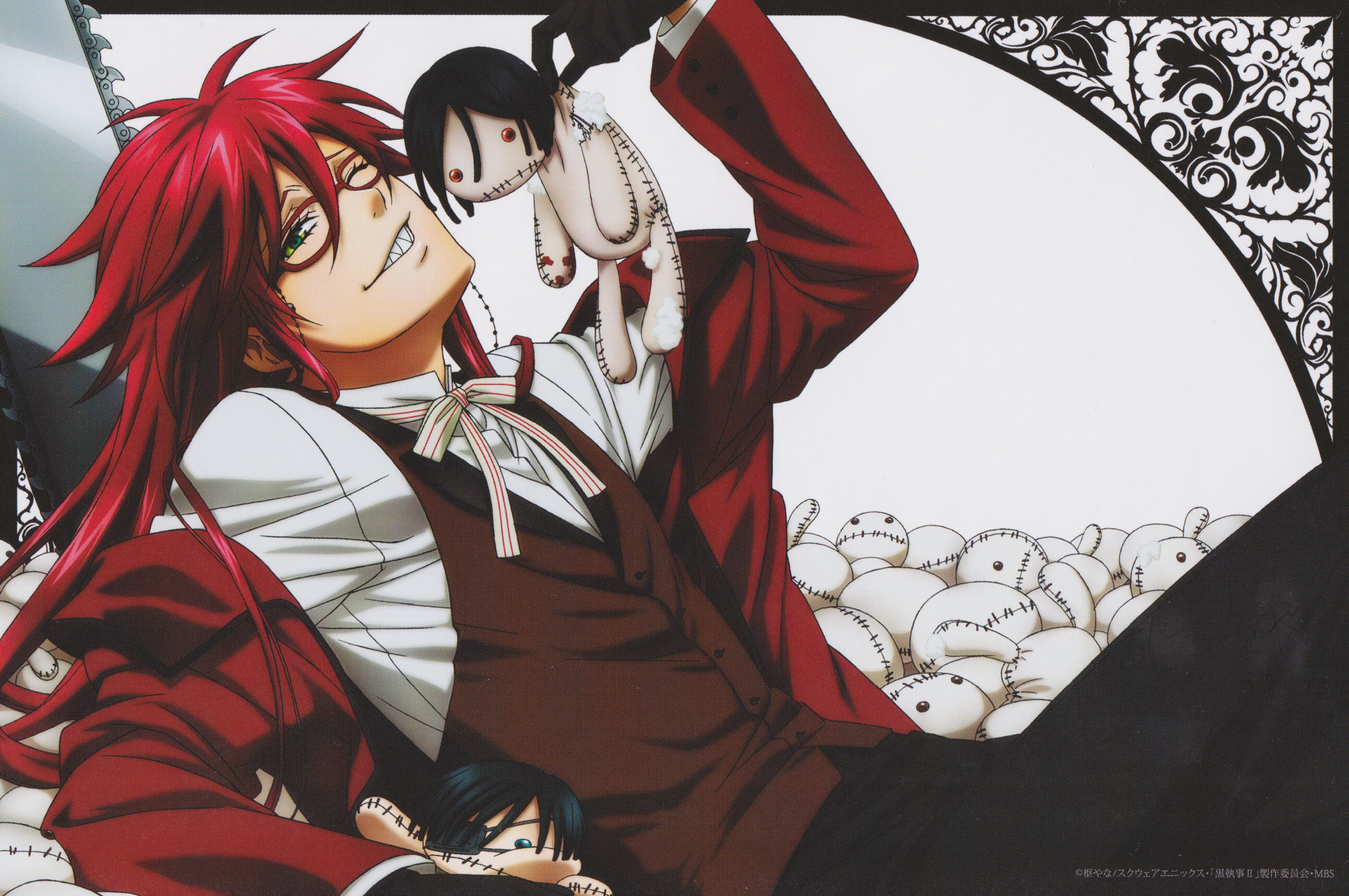 Download mobile wallpaper Anime, Black Butler, Grell Sutcliff for free.