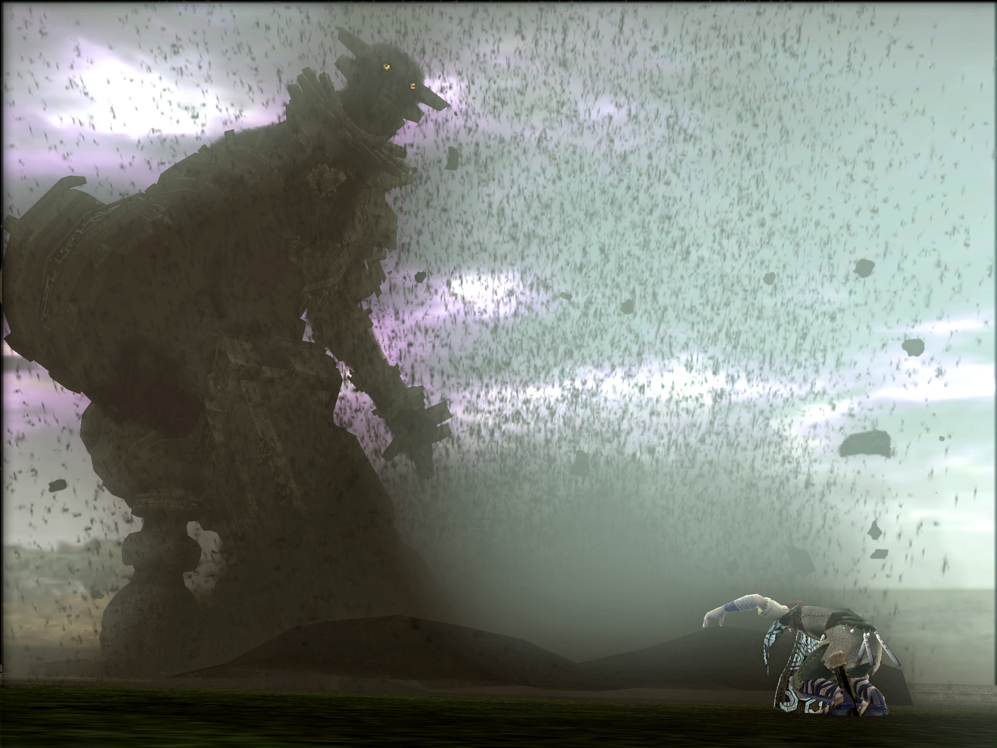 video game, shadow of the colossus Aesthetic wallpaper