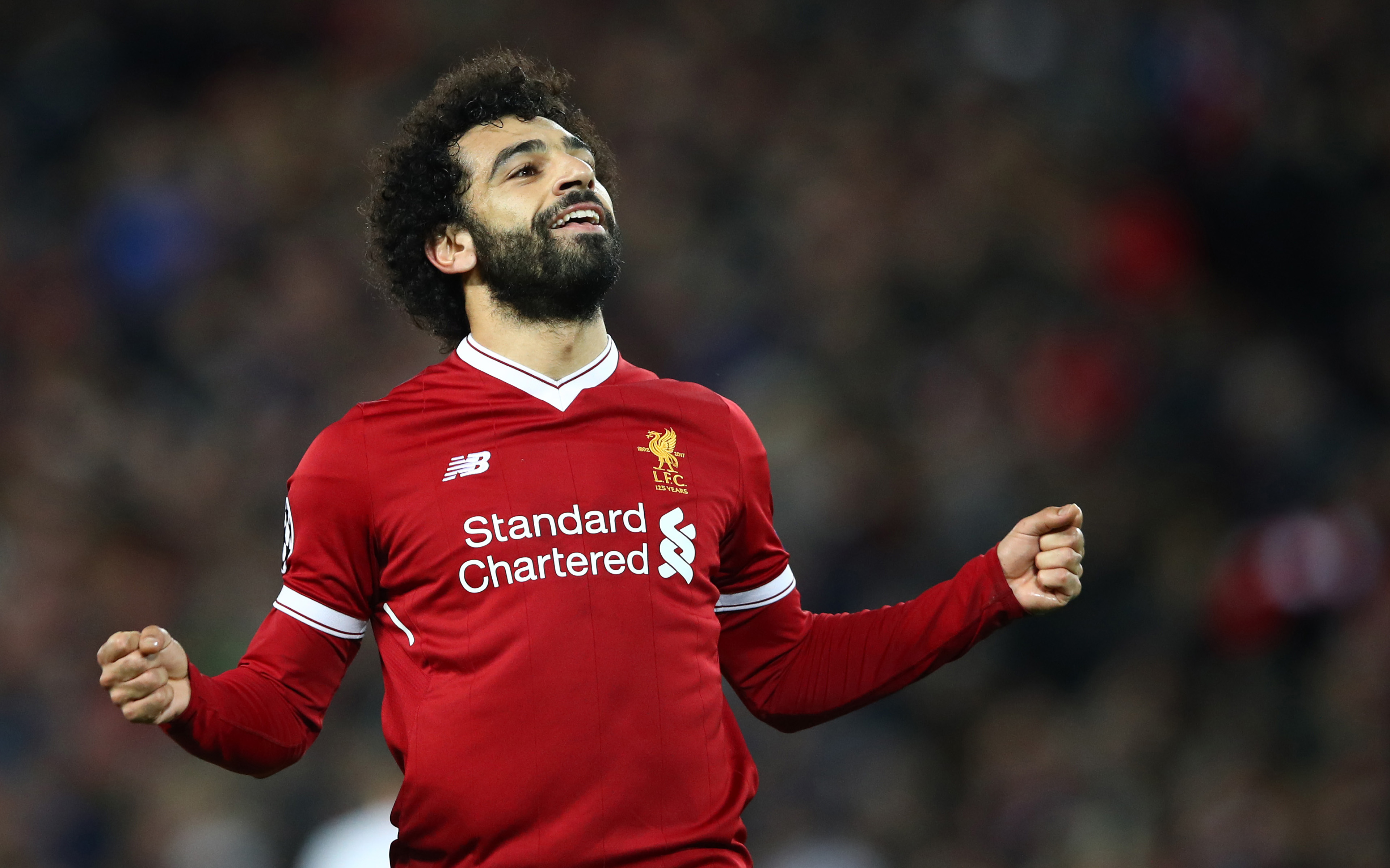 Download Mohamed Salah Back Jersey 11 Wallpaper