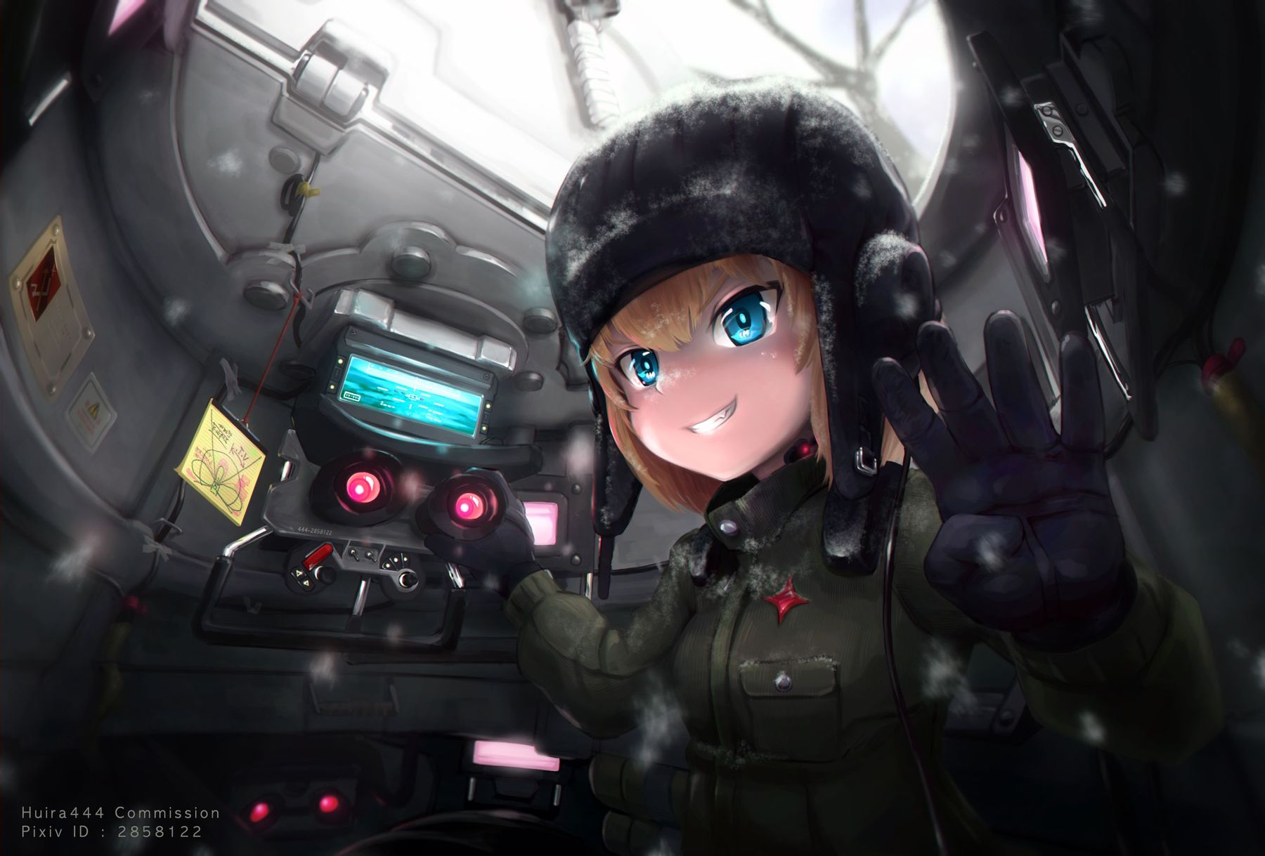Катюша аниме танкистки girls und Panzer