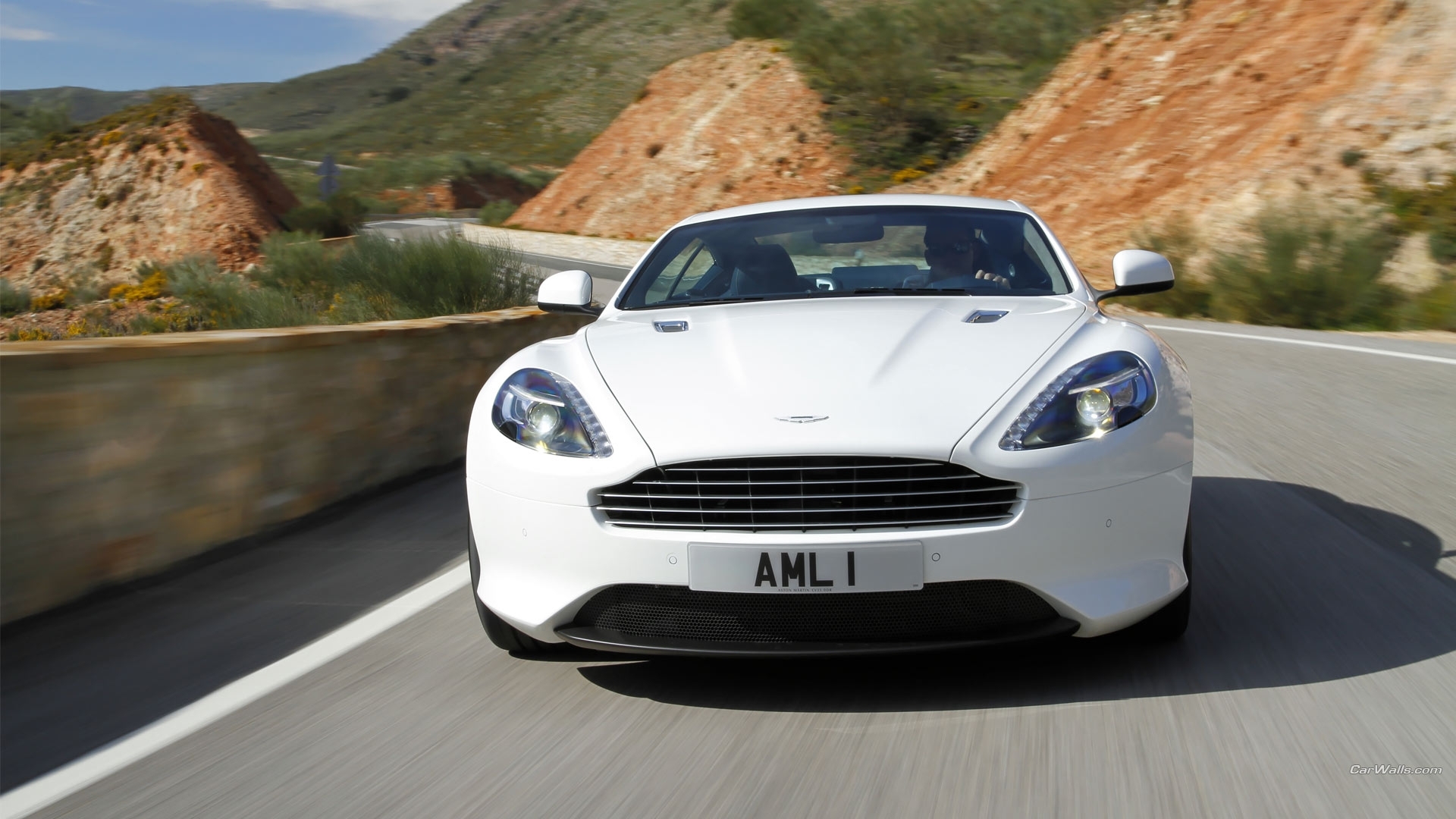 Download mobile wallpaper Transport, Aston Martin, Auto, Roads for free.