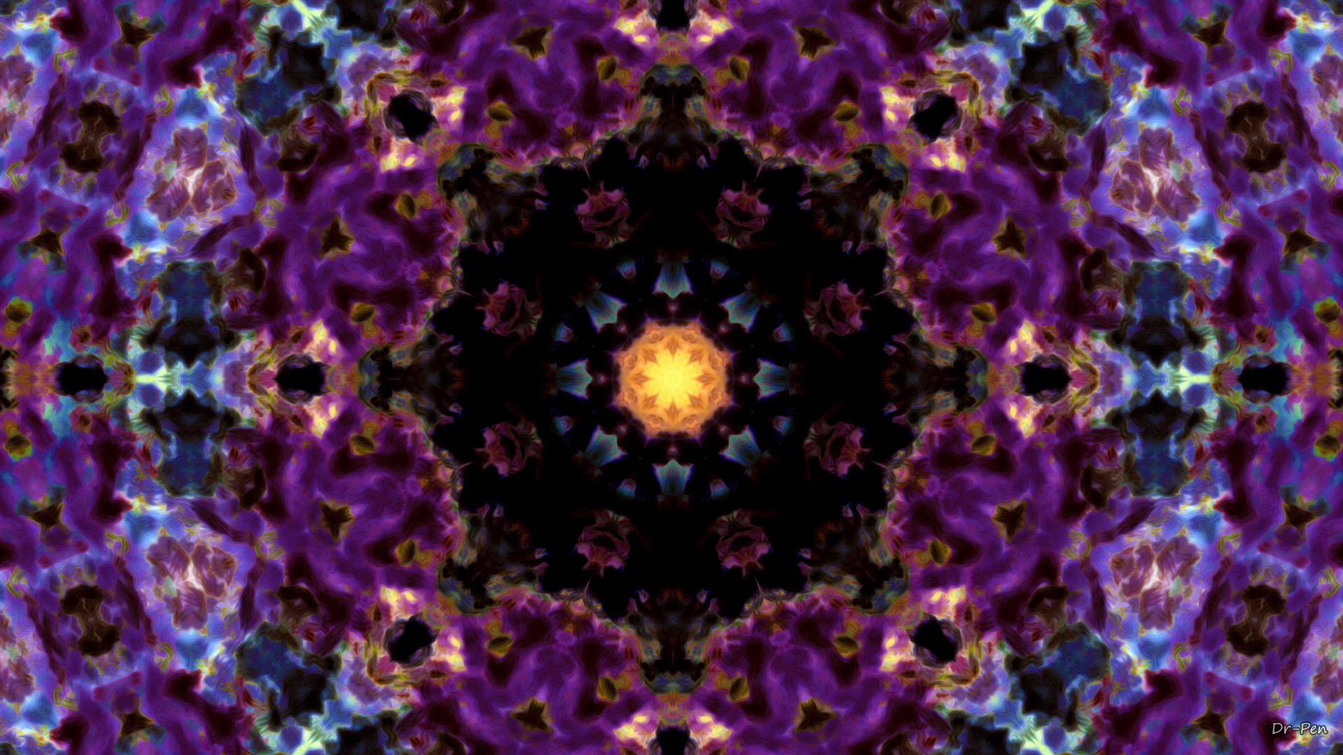 abstract, pattern, mandala, manipulation Phone Background