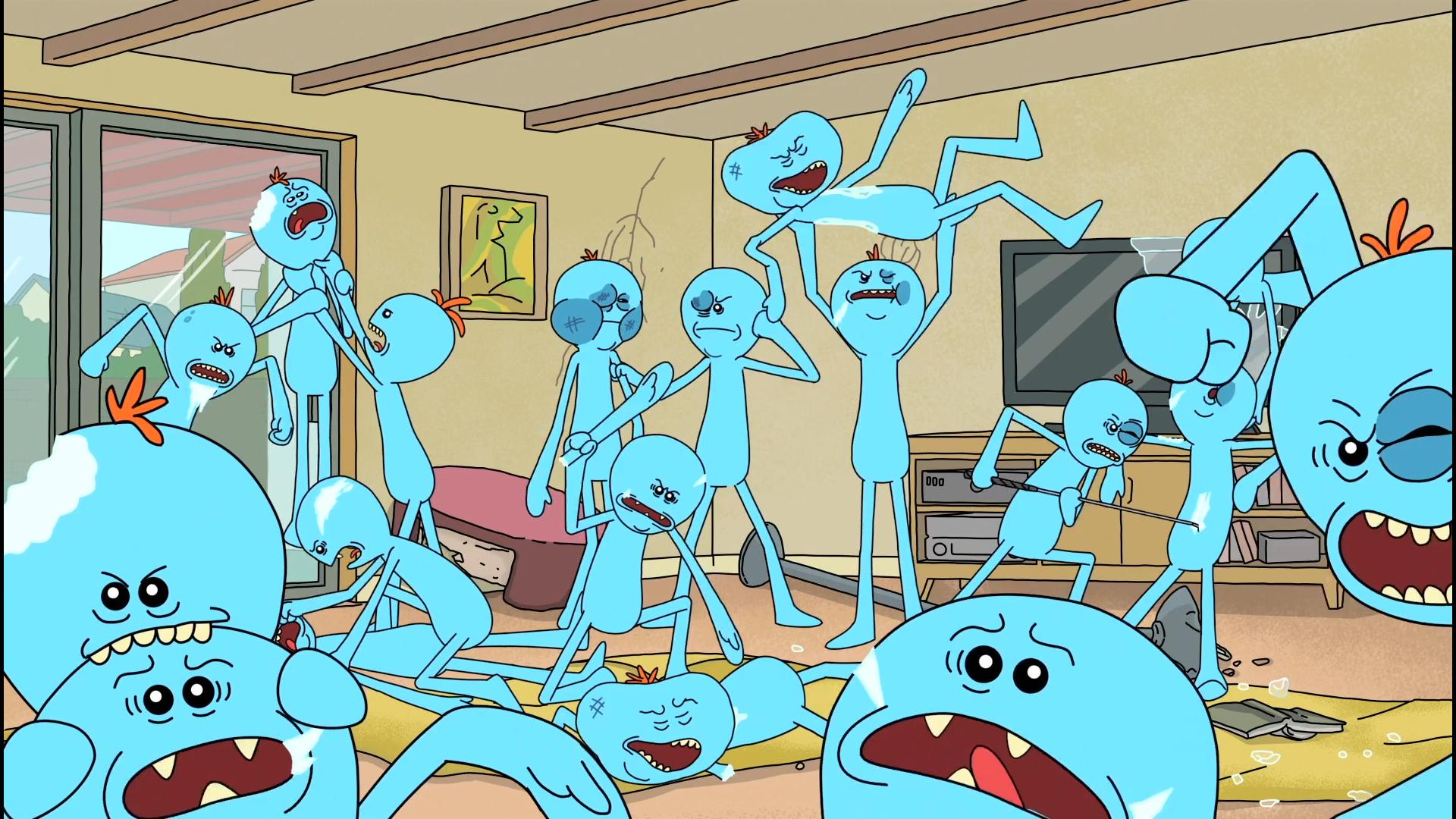 rick and morty, tv show, mr meeseeks (rick and morty)