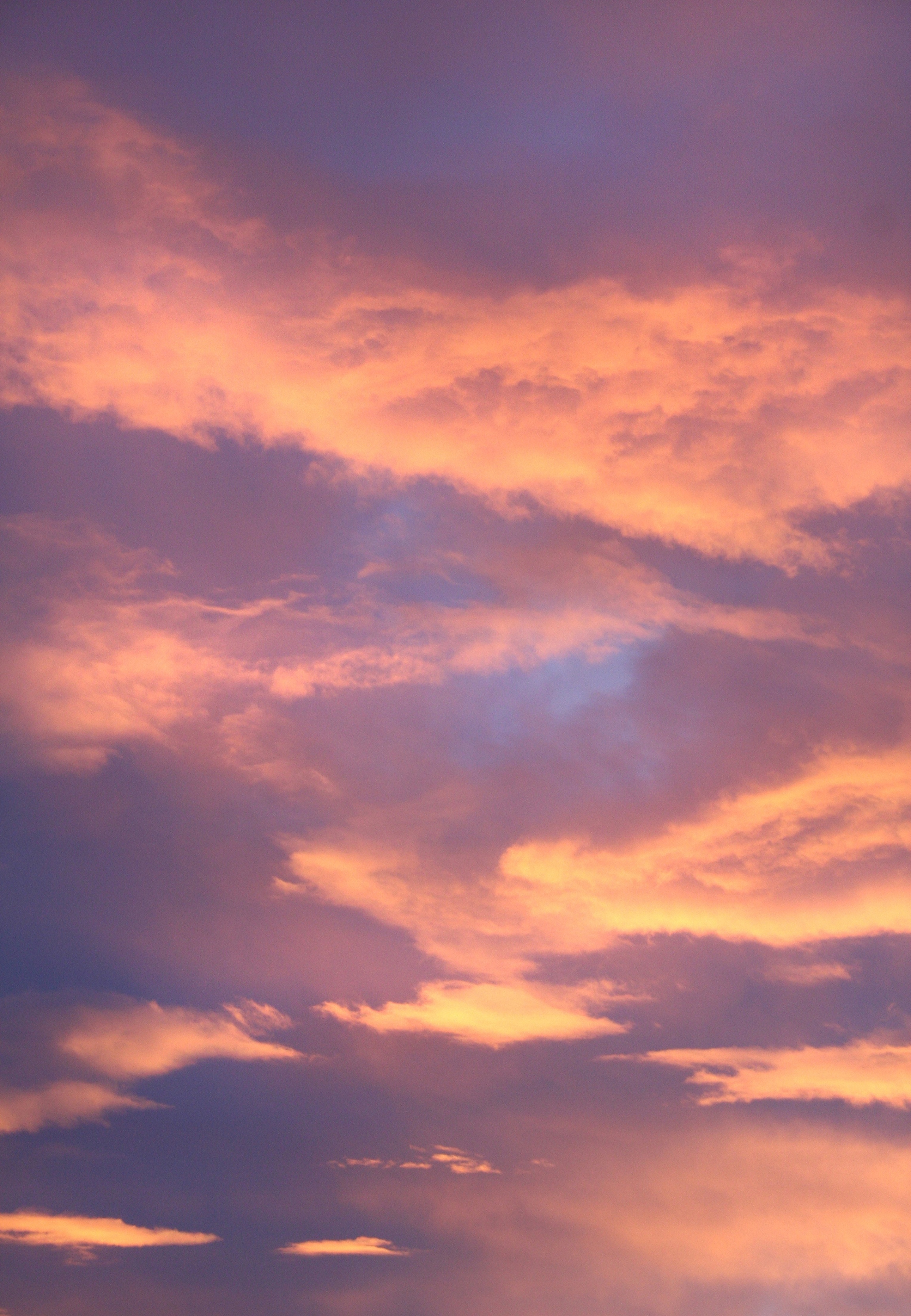 Download mobile wallpaper Clouds, Sky, Cloudy, Nature, Sunset for free.