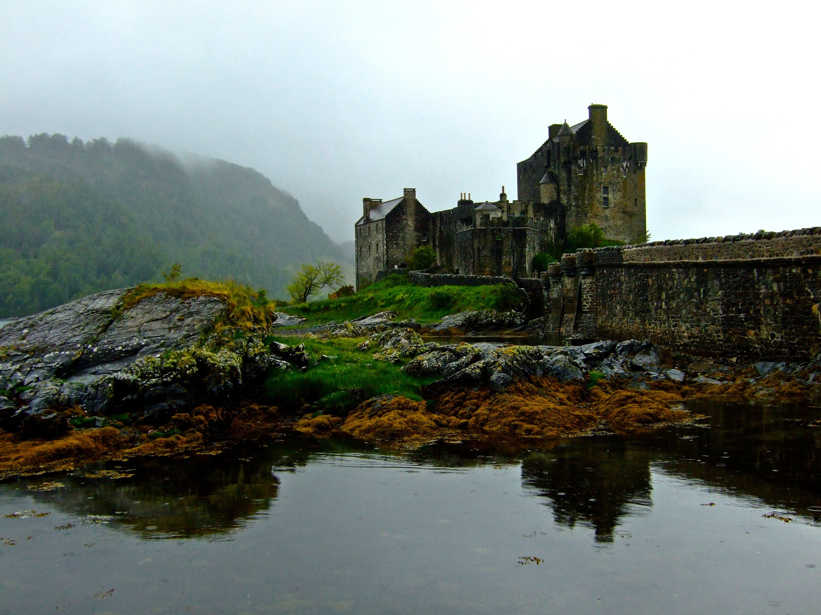 Шотландия. Замок Эйлен-Донан. Эйлен Донан Шотландия. Замки Шотландии Элен Донан. Замок Эйлен-Донан, Великобритания.