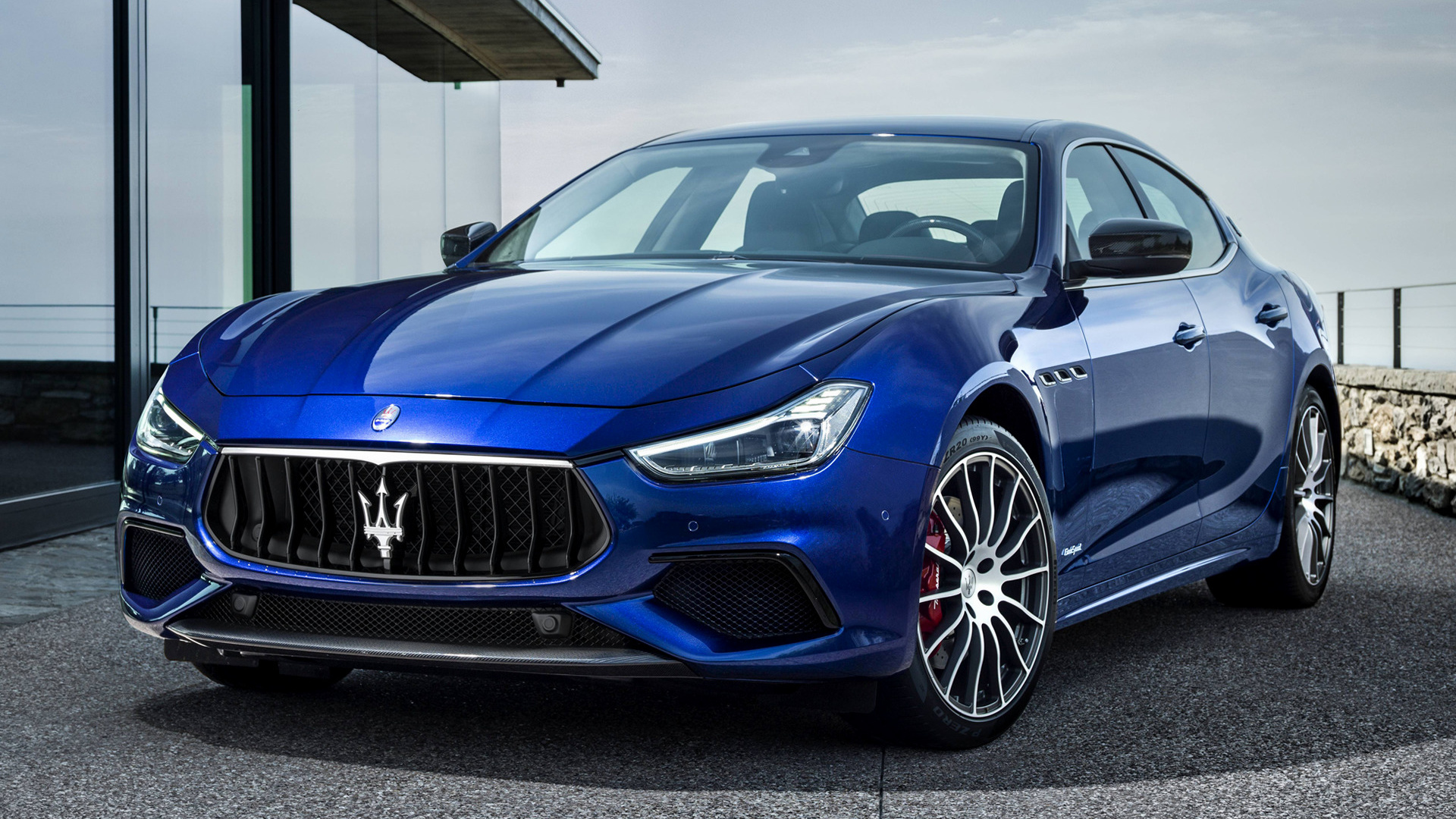 Maserati Ghibli logotype