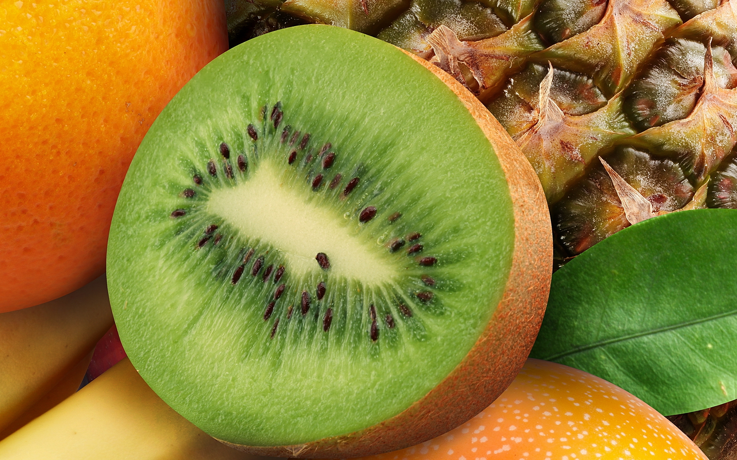 305678 descargar fondo de pantalla alimento, fruta, kiwi, piña, frutas: protectores de pantalla e imágenes gratis