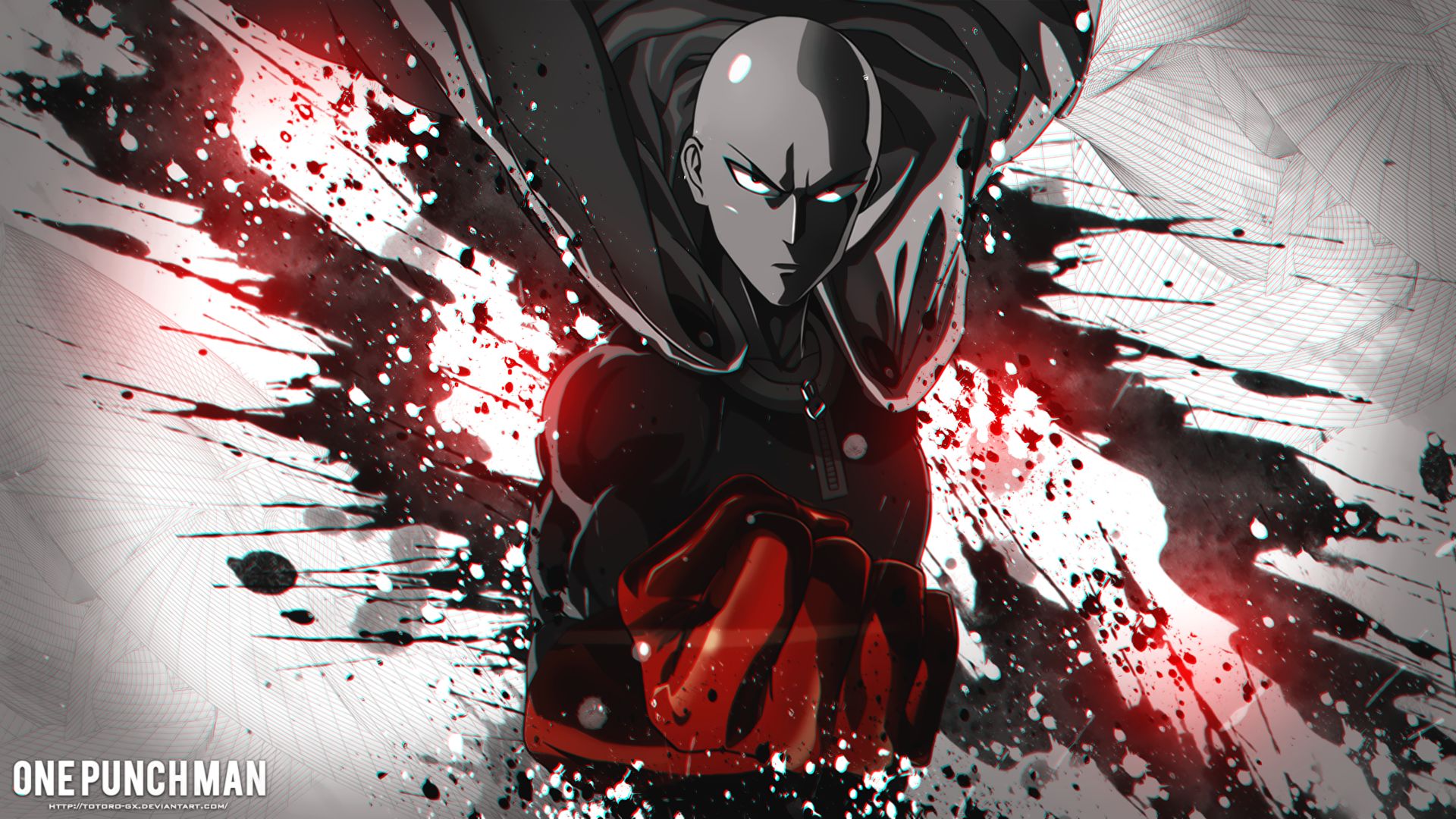 Saitama (One Punch Man)  8k Backgrounds