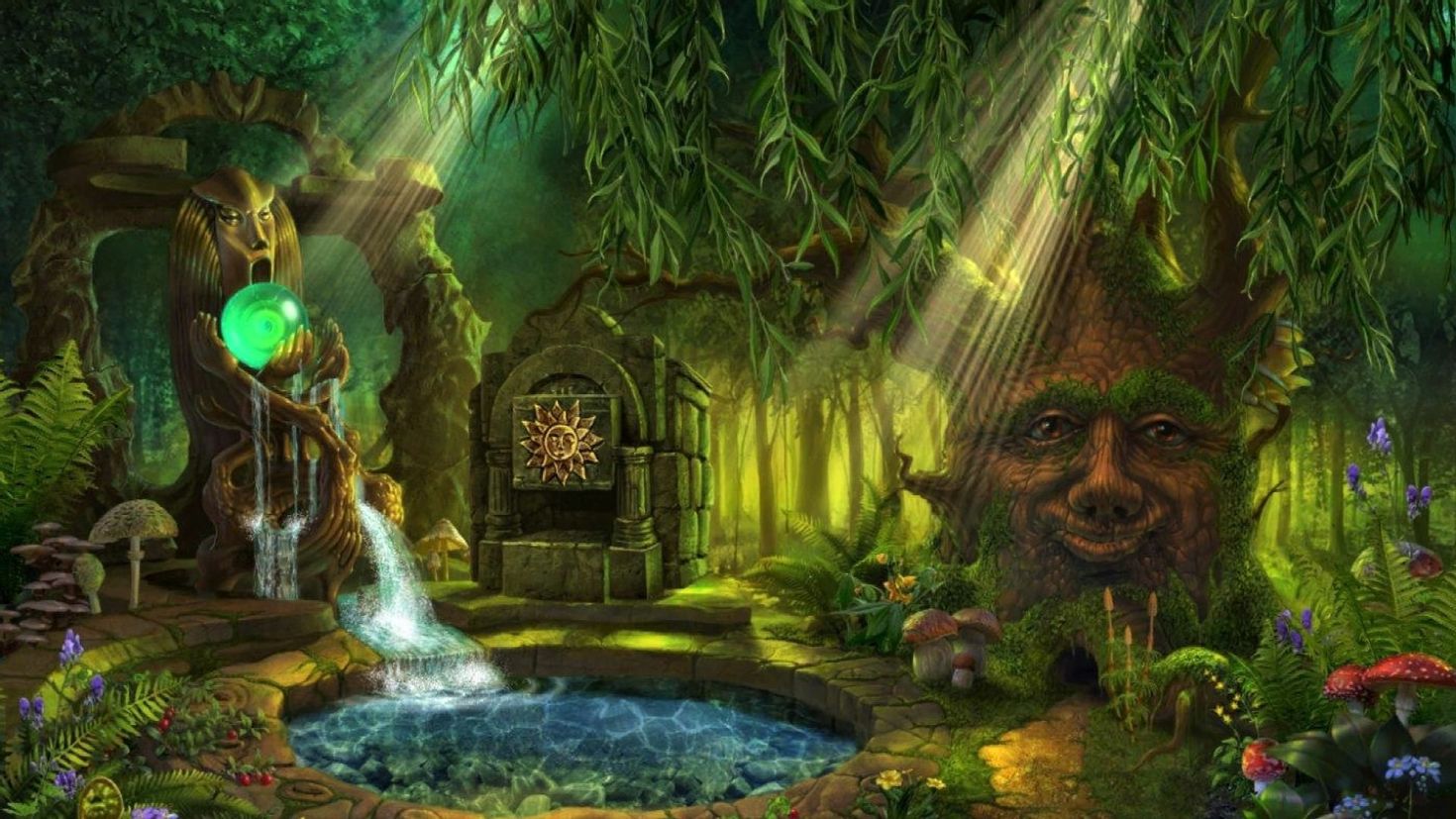 Заколдованный остров. Зачарованный лес (чудесный лес) (1986). Зачарованный мир фей игра. Заколдованный лес игра. Сказочный лес.