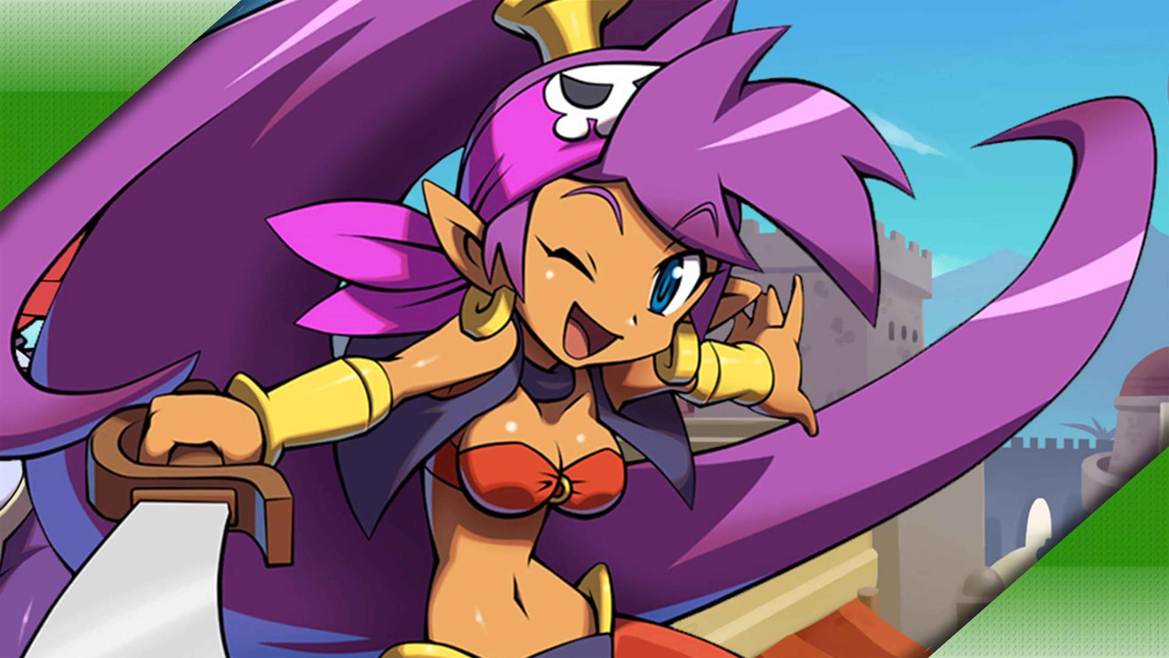 Shantae adventure game genie girl pirate HD phone wallpaper  Peakpx